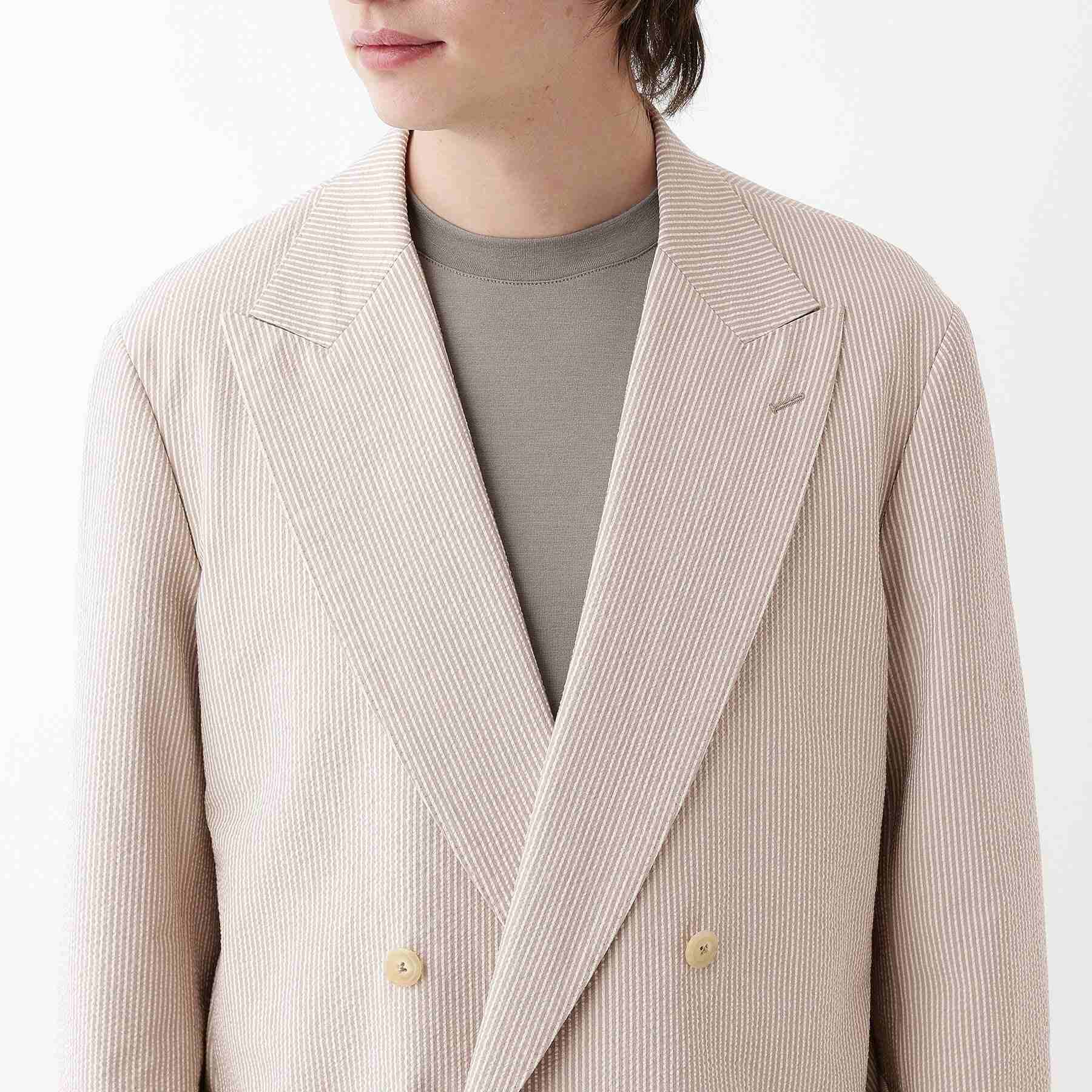 タケオキクチ TAKEO KIKUCHI 【THE FLAGSHIP】サッカー2wayストレッチ ジャケット (ブラック(319)) ブラック(319)