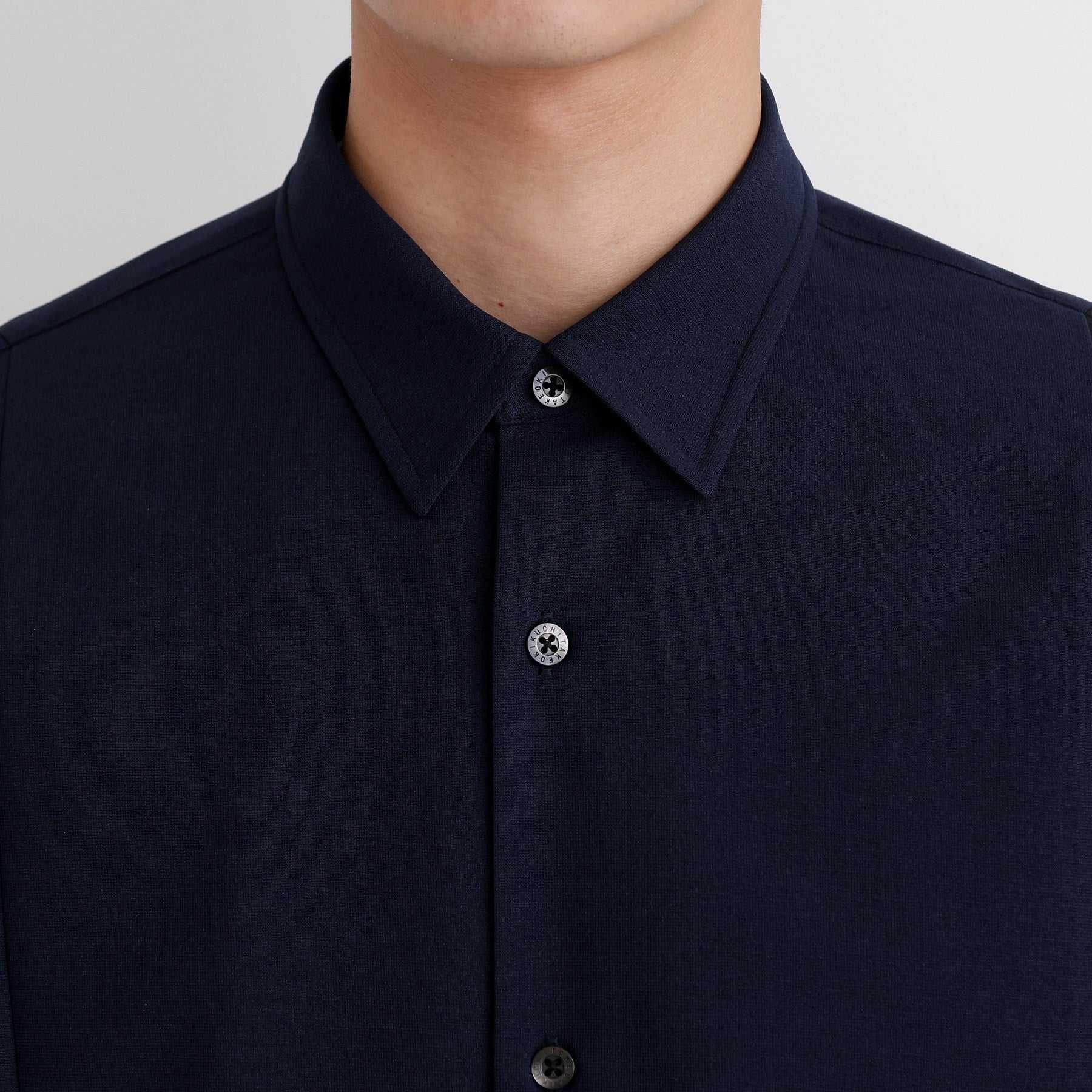 タケオキクチ TAKEO KIKUCHI サイド切り替え 半袖シャツ (ライトグレー(511)) ライトグレー(511)