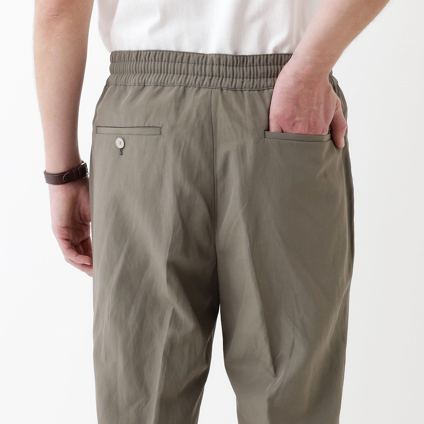 タケオキクチ TAKEO KIKUCHI 【THE FLAGSHIP】イージースラックス (ブルー(093)) ブルー(093)