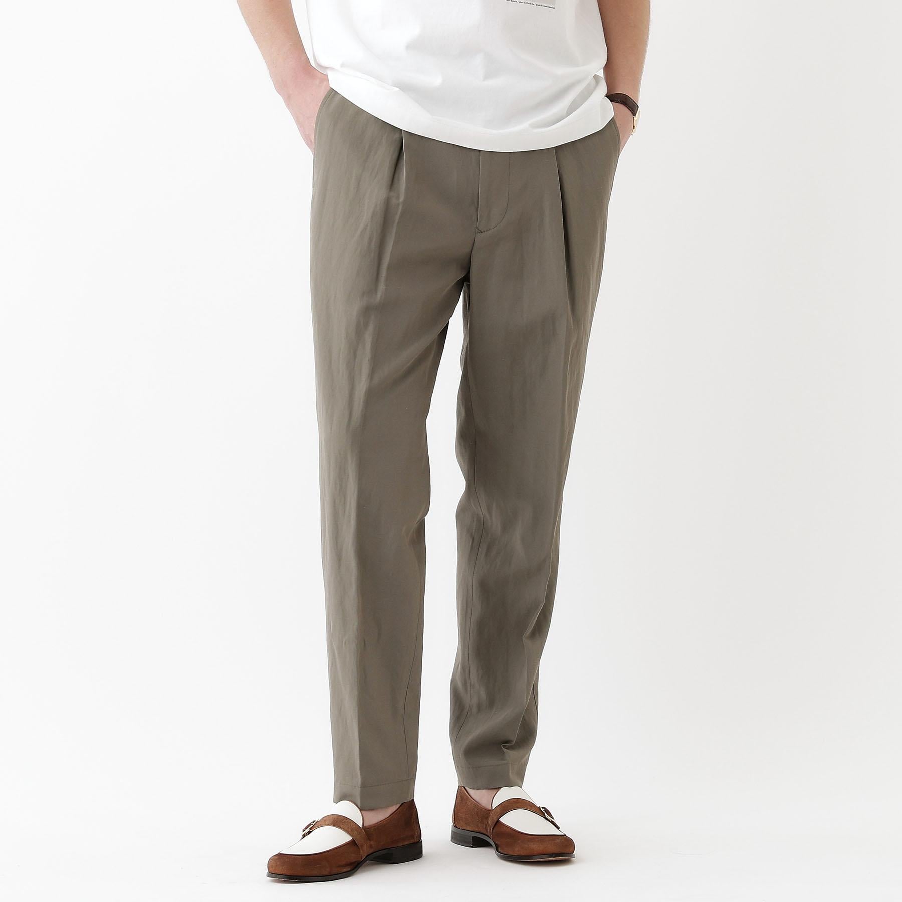 タケオキクチ TAKEO KIKUCHI 【THE FLAGSHIP】イージースラックス (ブルー(093)) ブルー(093)