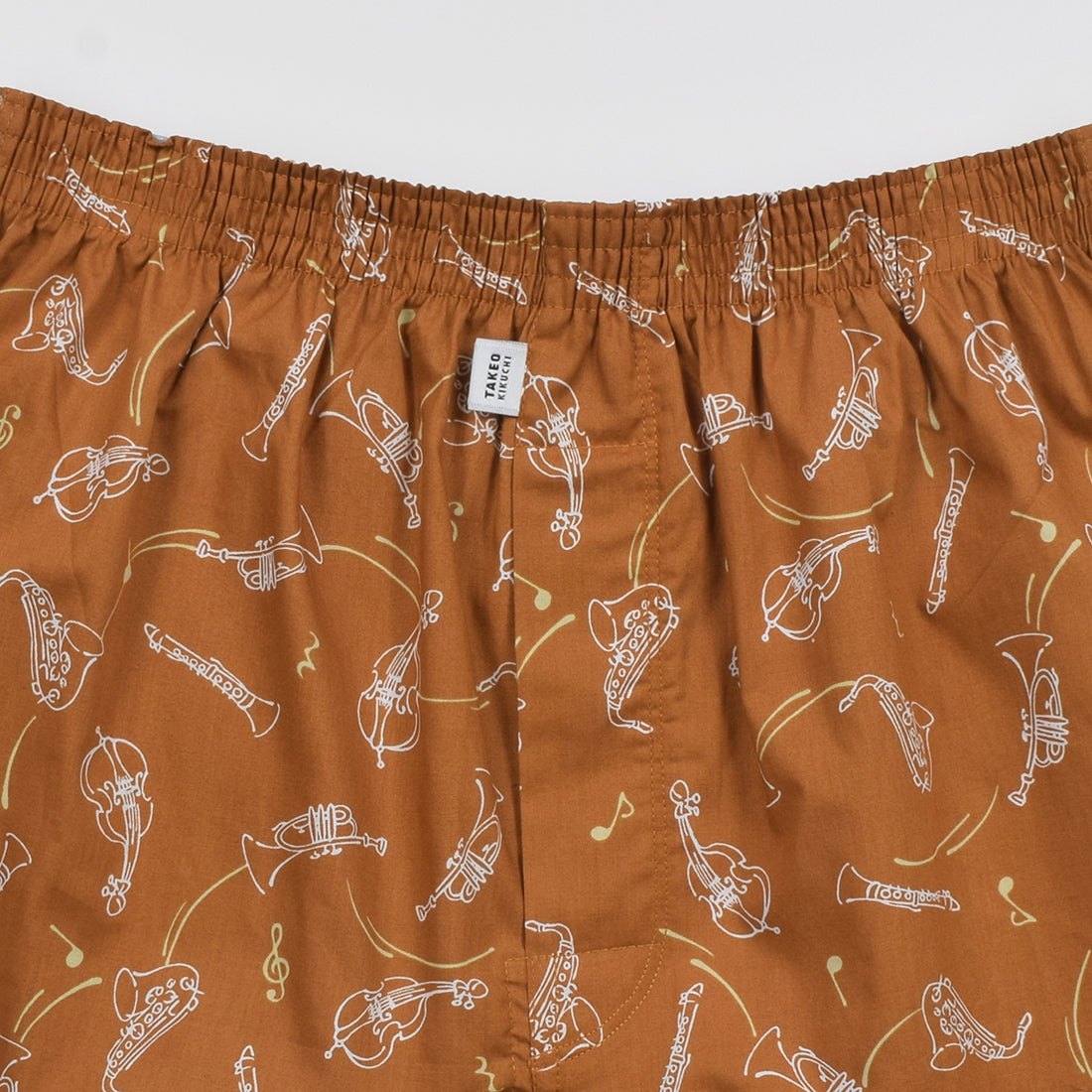 タケオキクチ TAKEO KIKUCHI 前開トランクス 【返品不可商品】 (オレンジ) オレンジ