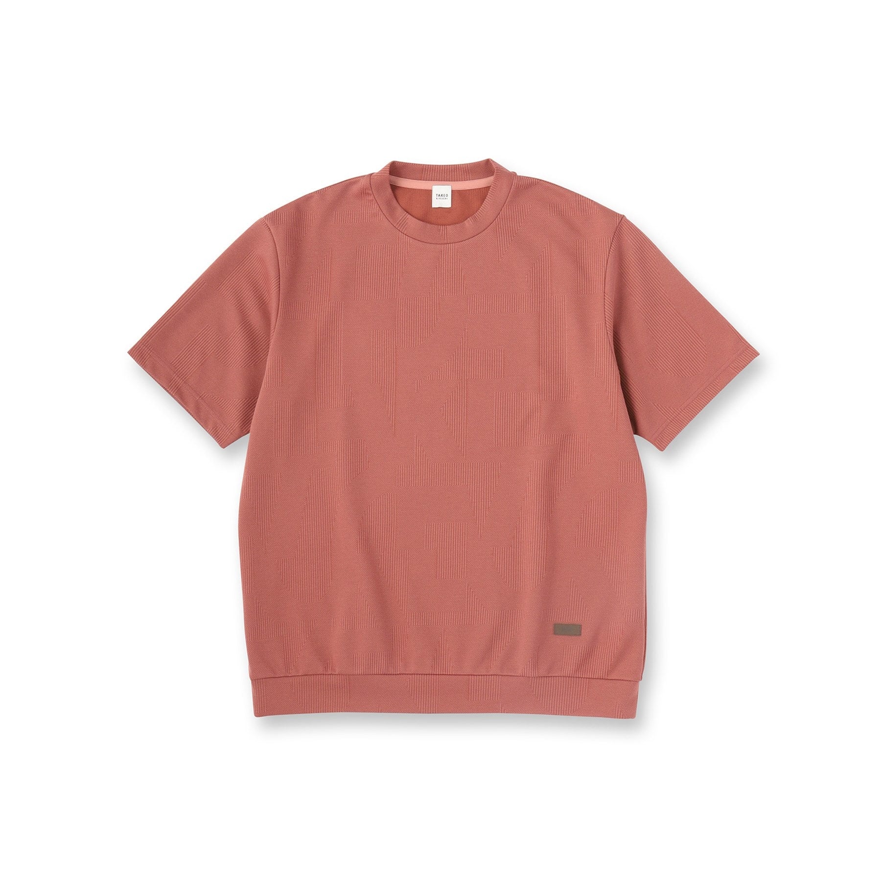 タケオキクチ TAKEO KIKUCHI 【Sサイズ~】【尾州ファブリック】 スライドパズル柄 ポンチ プルオーバー (ネイビー(094)) ネイビー(094)