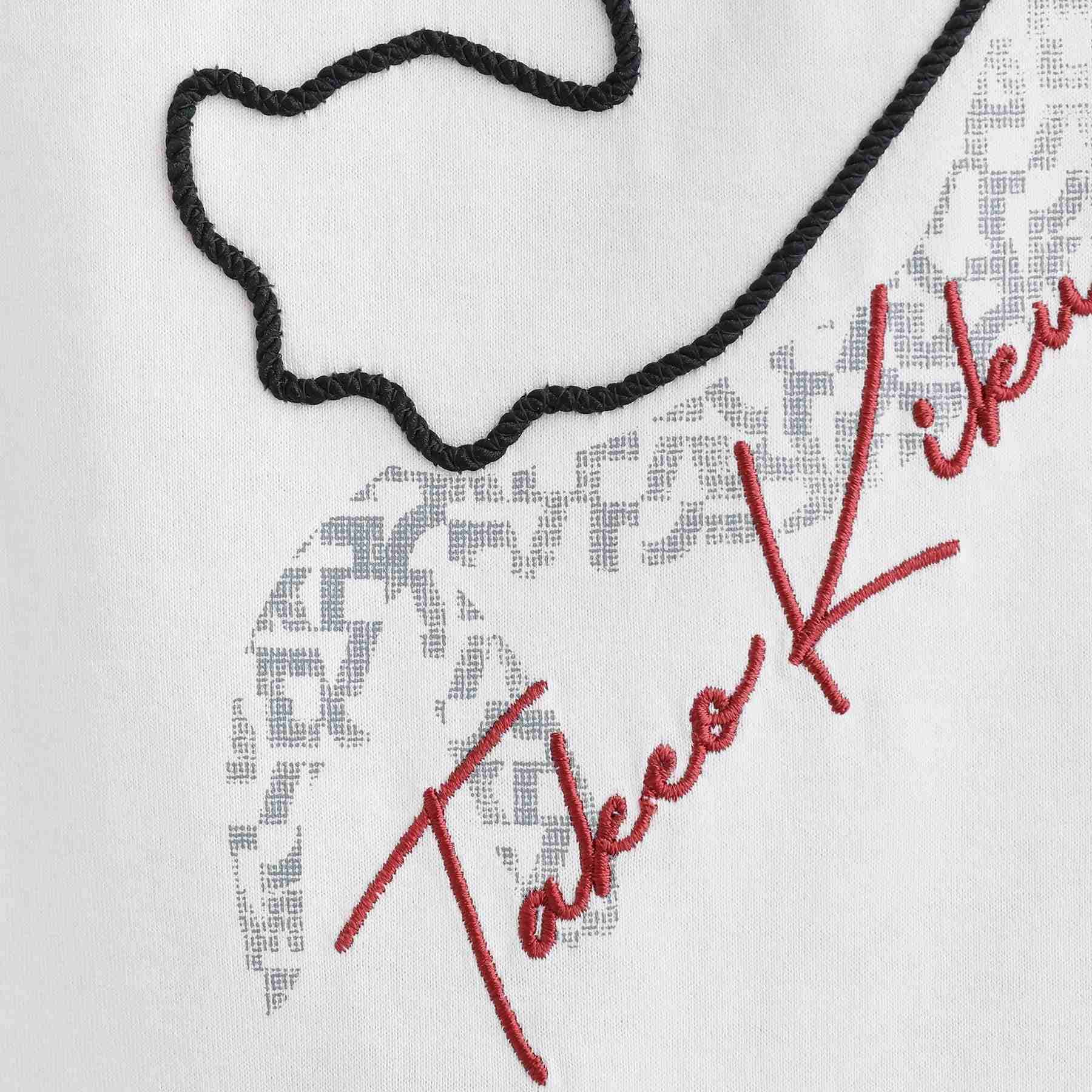 タケオキクチ TAKEO KIKUCHI 【Sサイズ~】フェイスロープ刺繍 天竺Tシャツ (ブラック(019)) ブラック(019)