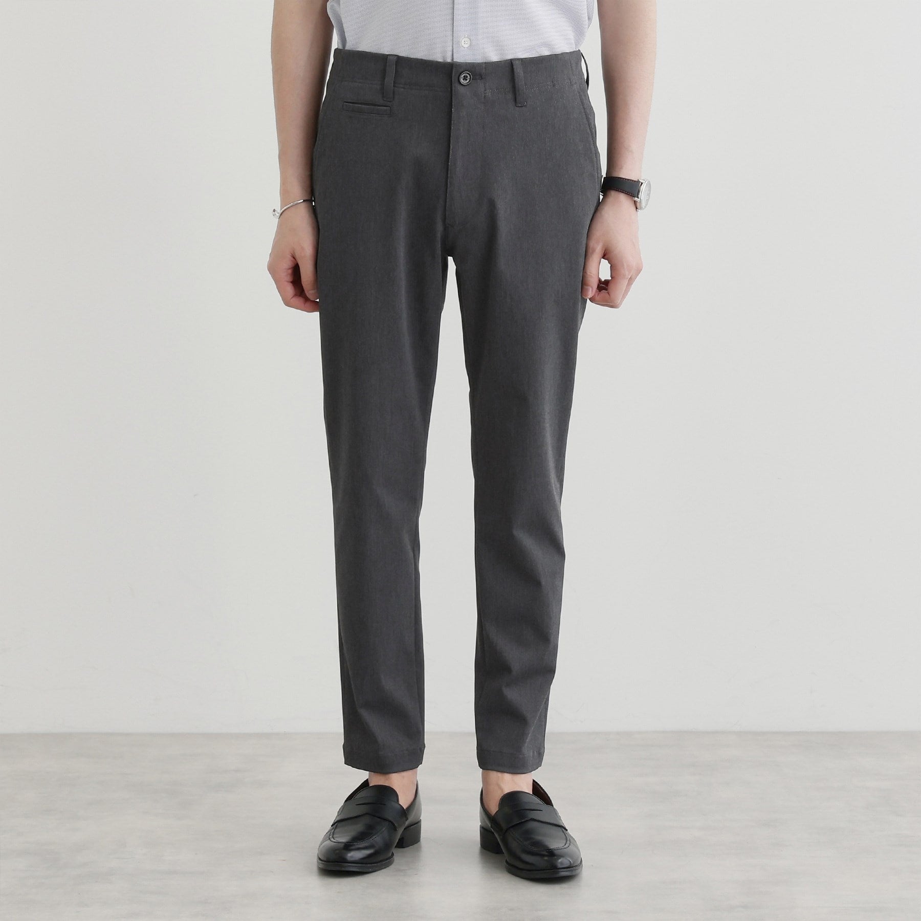 タケオキクチ TAKEO KIKUCHI 【LIMITED】WONDER SHAPE 360°ストレッチ スリムテーパードパンツ (カーキ(027)) カーキ(027)