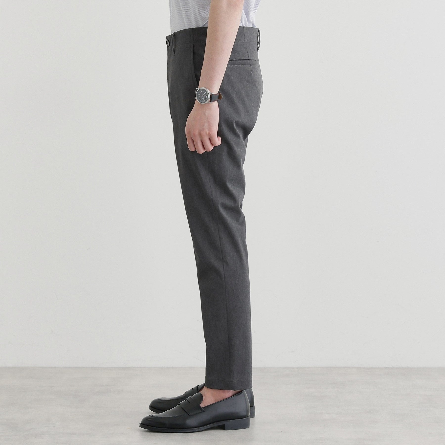 タケオキクチ TAKEO KIKUCHI 【LIMITED】WONDER SHAPE 360°ストレッチ スリムテーパードパンツ (カーキ(027)) カーキ(027)