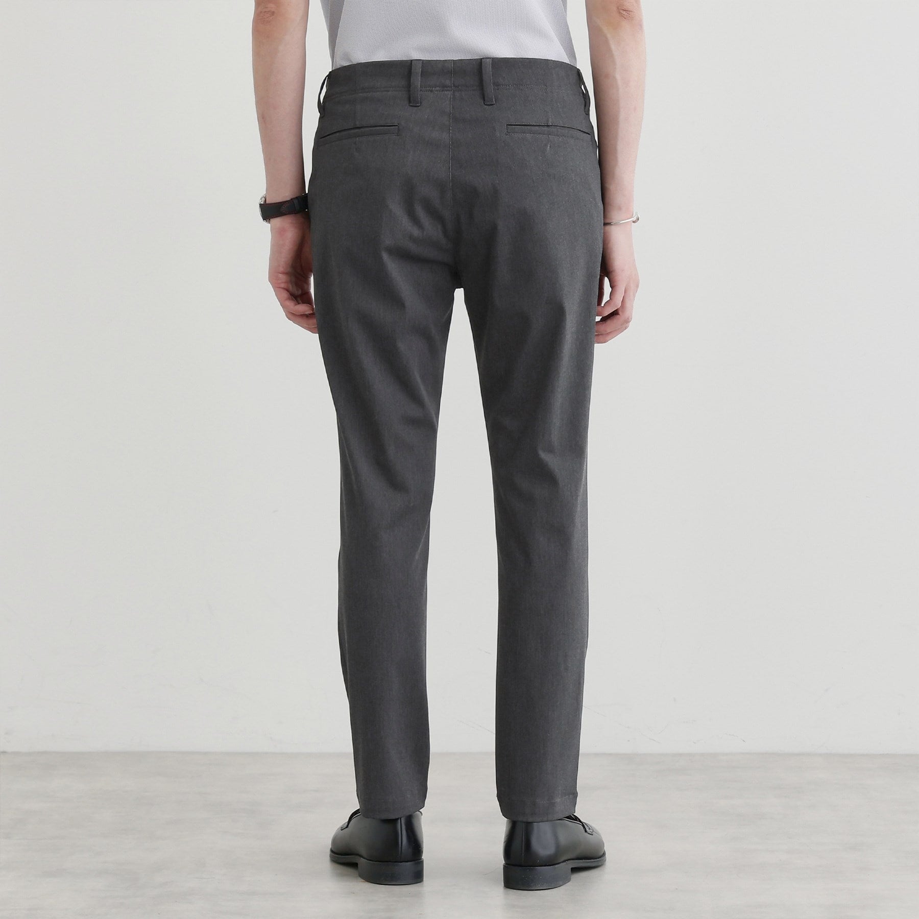 タケオキクチ TAKEO KIKUCHI 【LIMITED】WONDER SHAPE 360°ストレッチ スリムテーパードパンツ (カーキ(027)) カーキ(027)