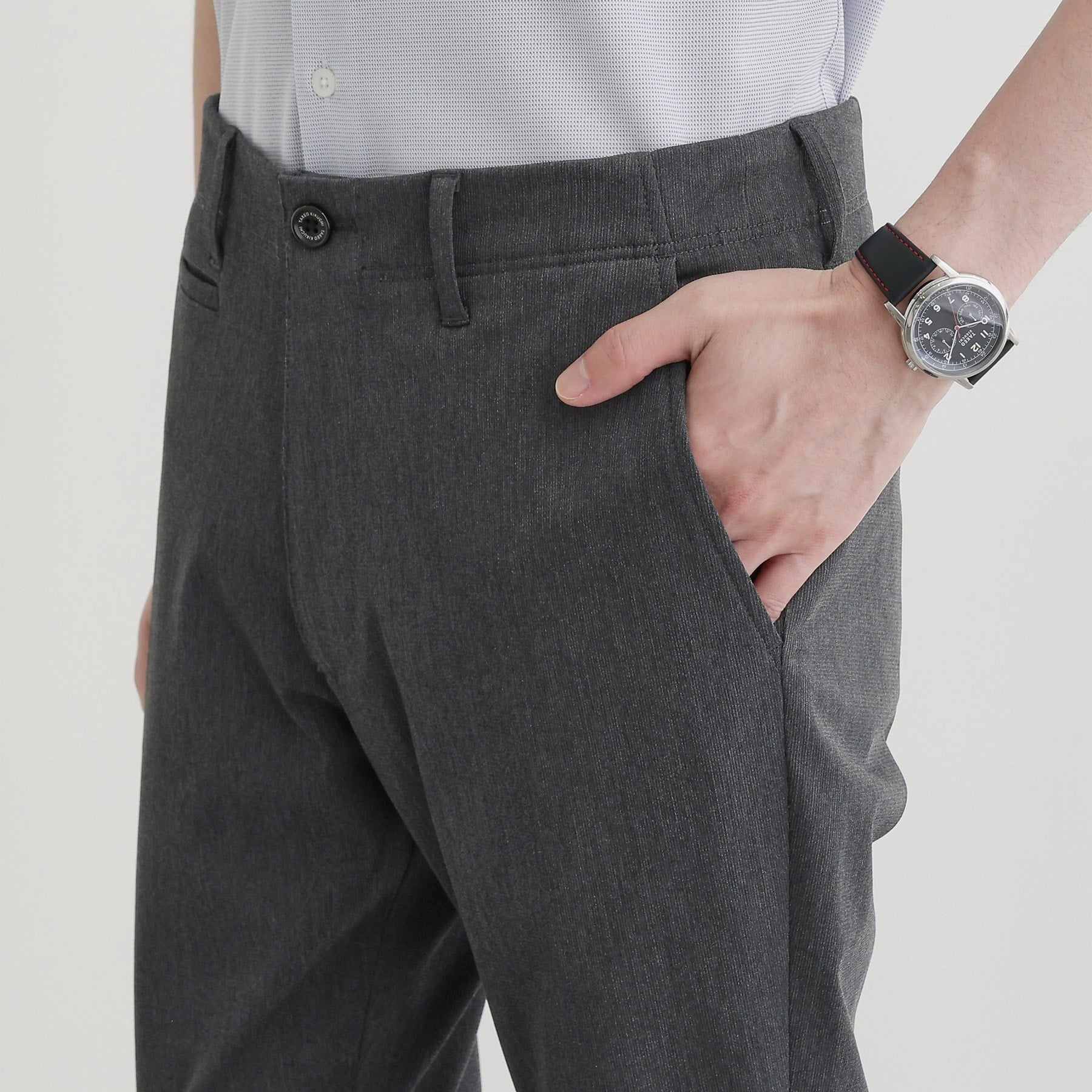 タケオキクチ TAKEO KIKUCHI 【LIMITED】WONDER SHAPE 360°ストレッチ スリムテーパードパンツ (カーキ(027)) カーキ(027)