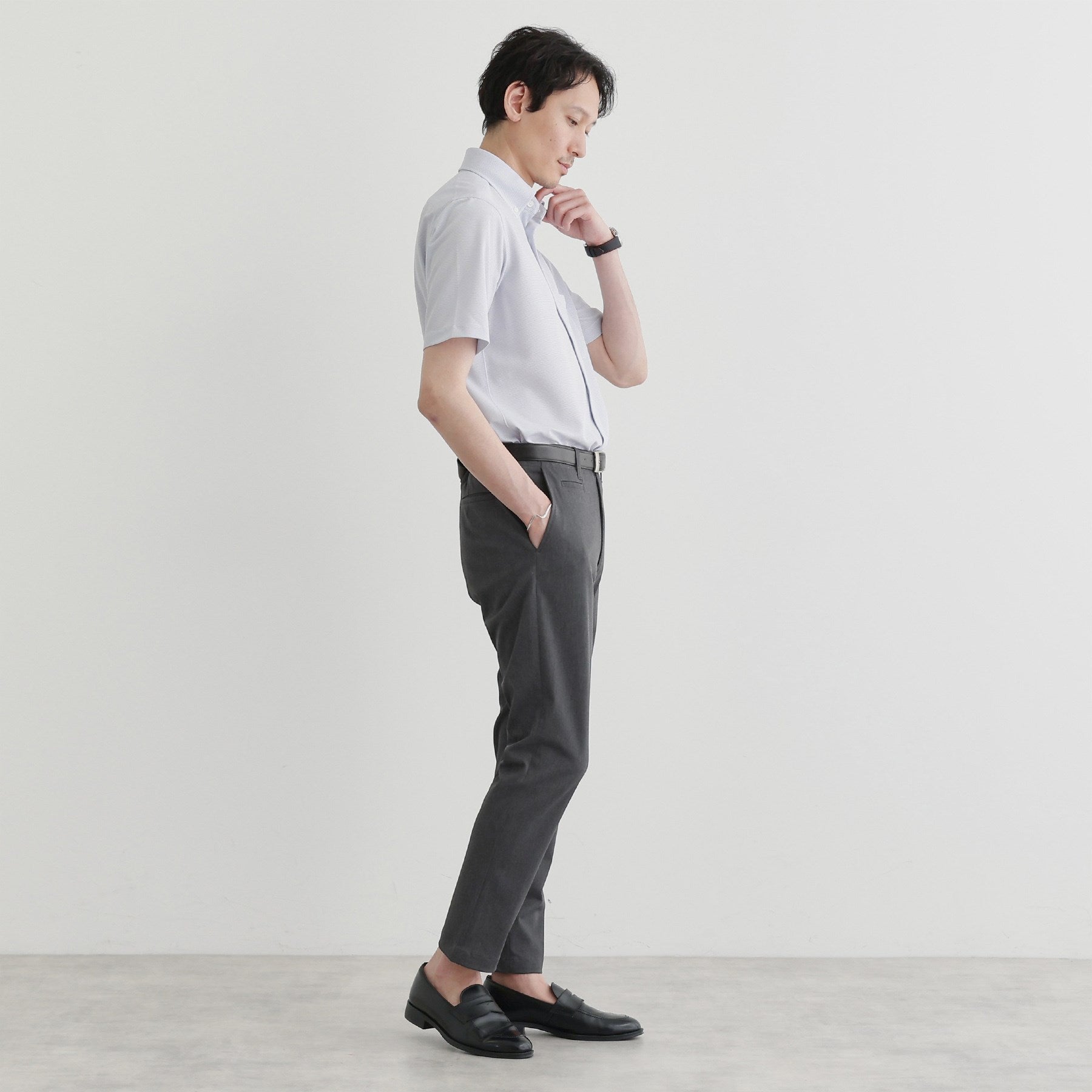 タケオキクチ TAKEO KIKUCHI 【LIMITED】WONDER SHAPE 360°ストレッチ スリムテーパードパンツ (カーキ(027)) カーキ(027)