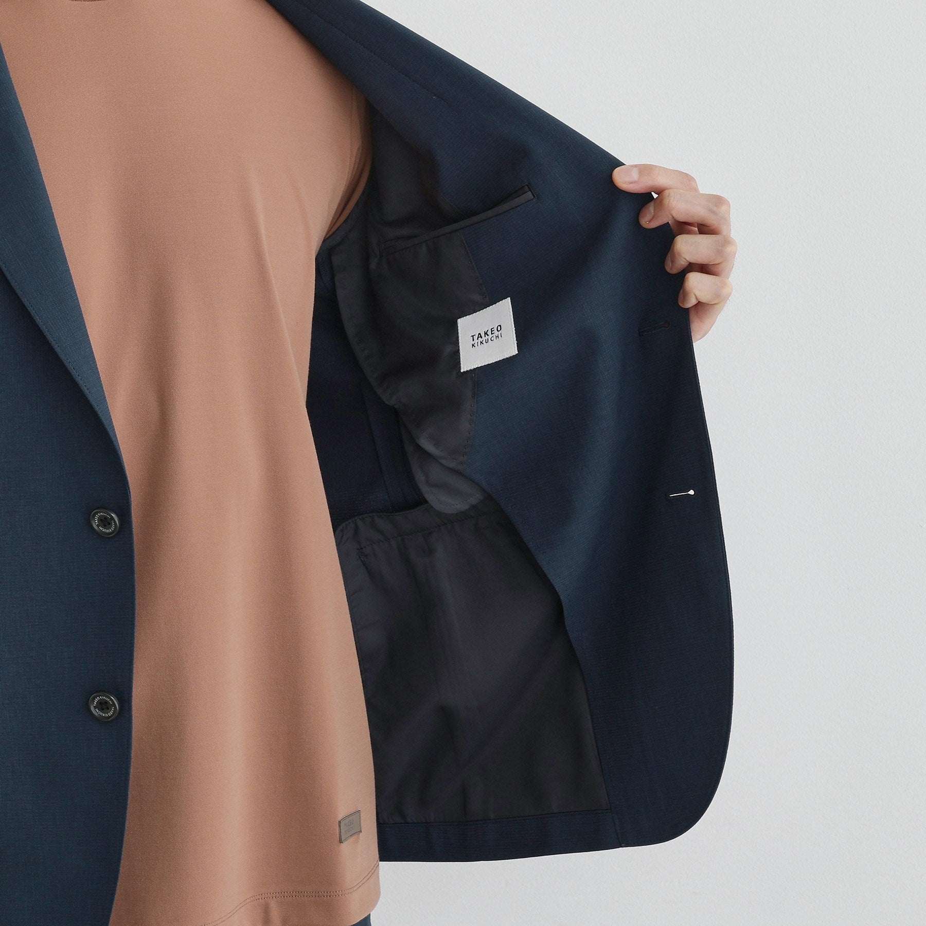 タケオキクチ TAKEO KIKUCHI 【接触冷感】アーバンクール ジャケット (ピンクベージュ(053)) ピンクベージュ(053)