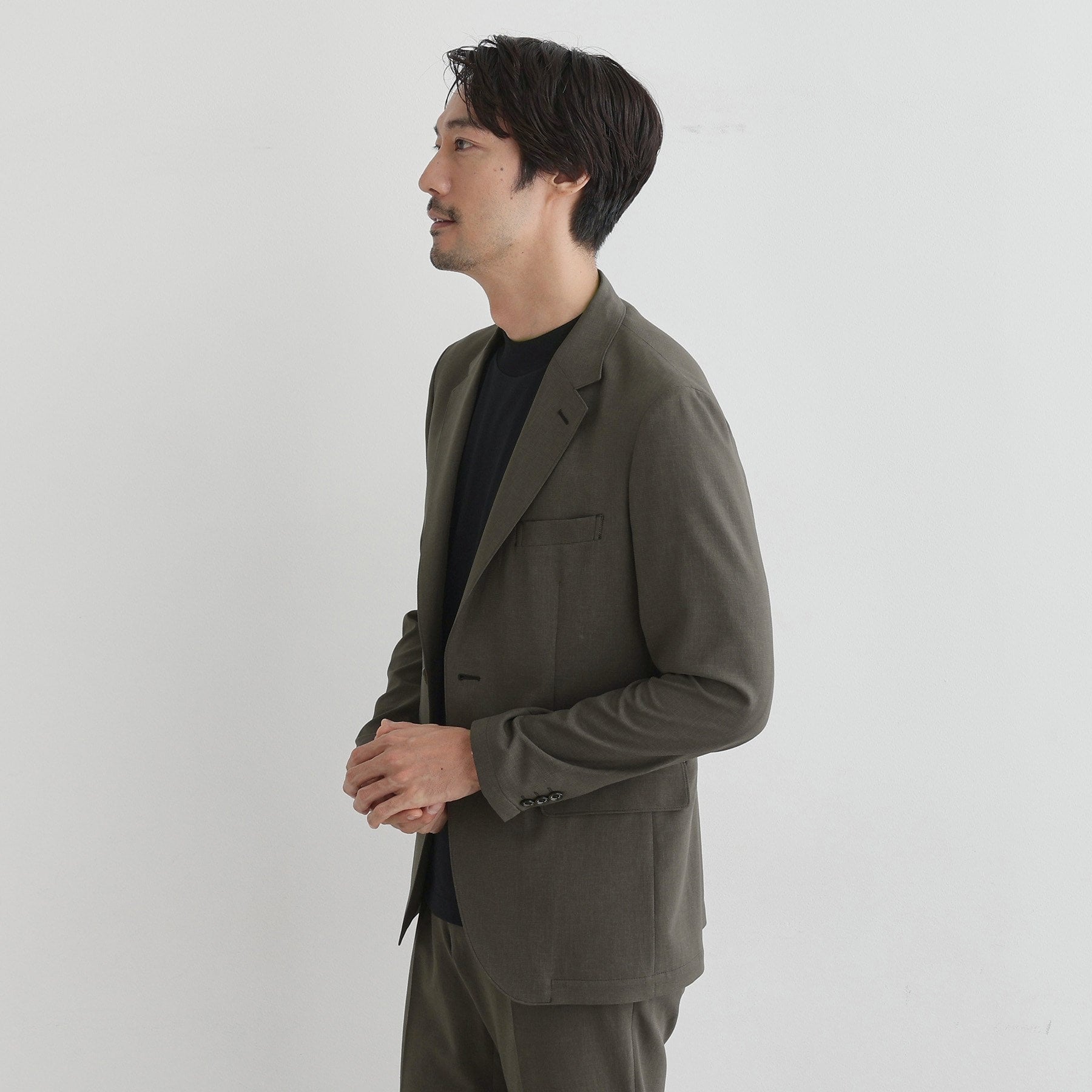 タケオキクチ TAKEO KIKUCHI 【接触冷感】アーバンクール ジャケット (ピンクベージュ(053)) ピンクベージュ(053)