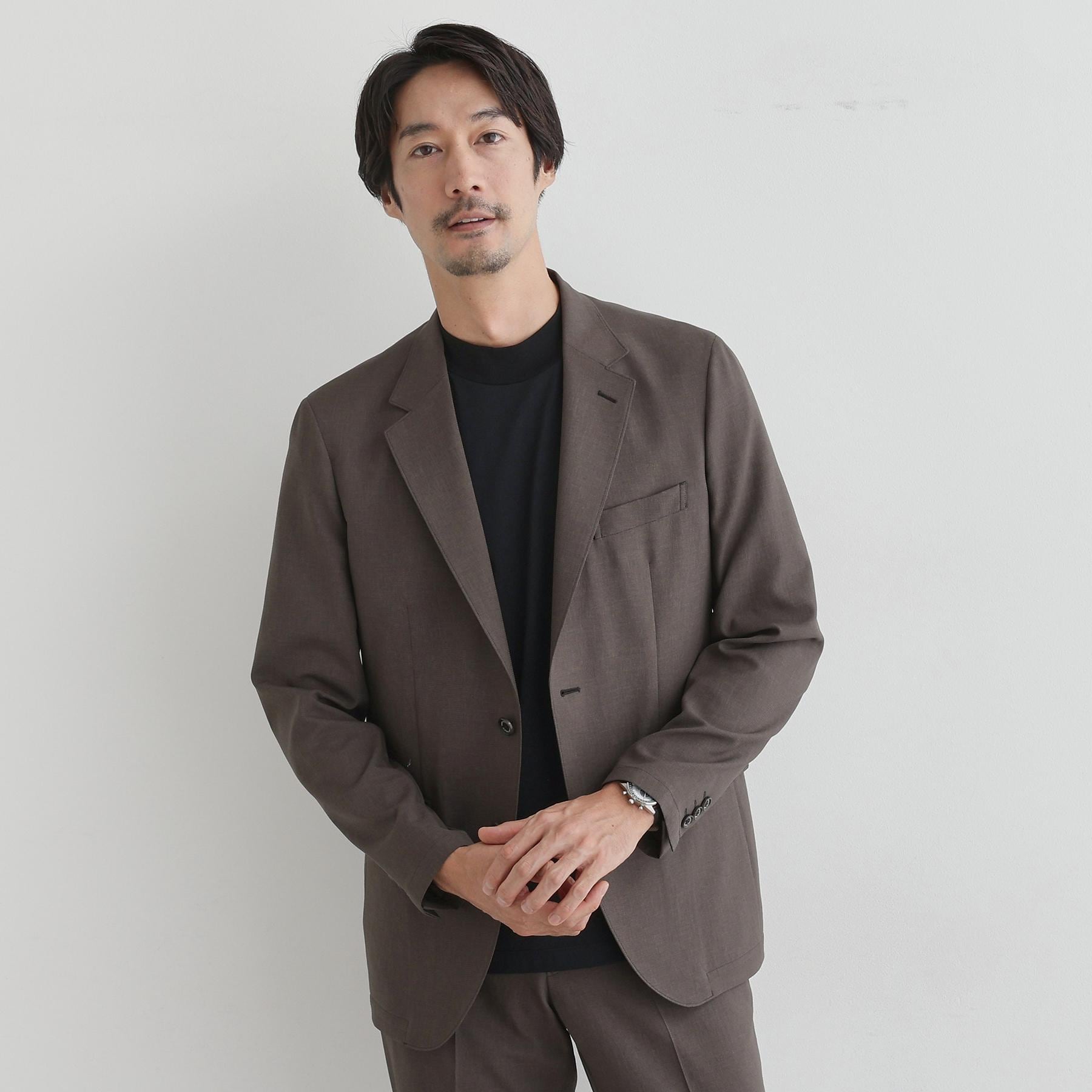 タケオキクチ TAKEO KIKUCHI 【接触冷感】アーバンクール ジャケット (ピンクベージュ(053)) ピンクベージュ(053)