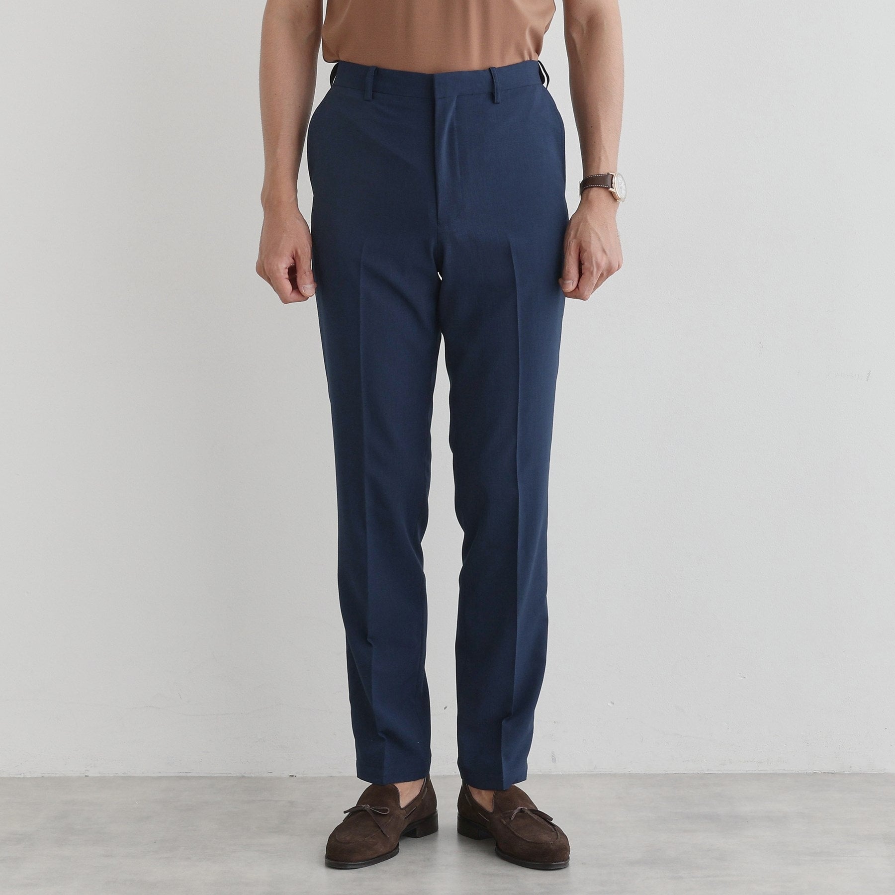 タケオキクチ TAKEO KIKUCHI 【接触冷感】アーバンクール パンツ (ネイビー(094)) ネイビー(094)