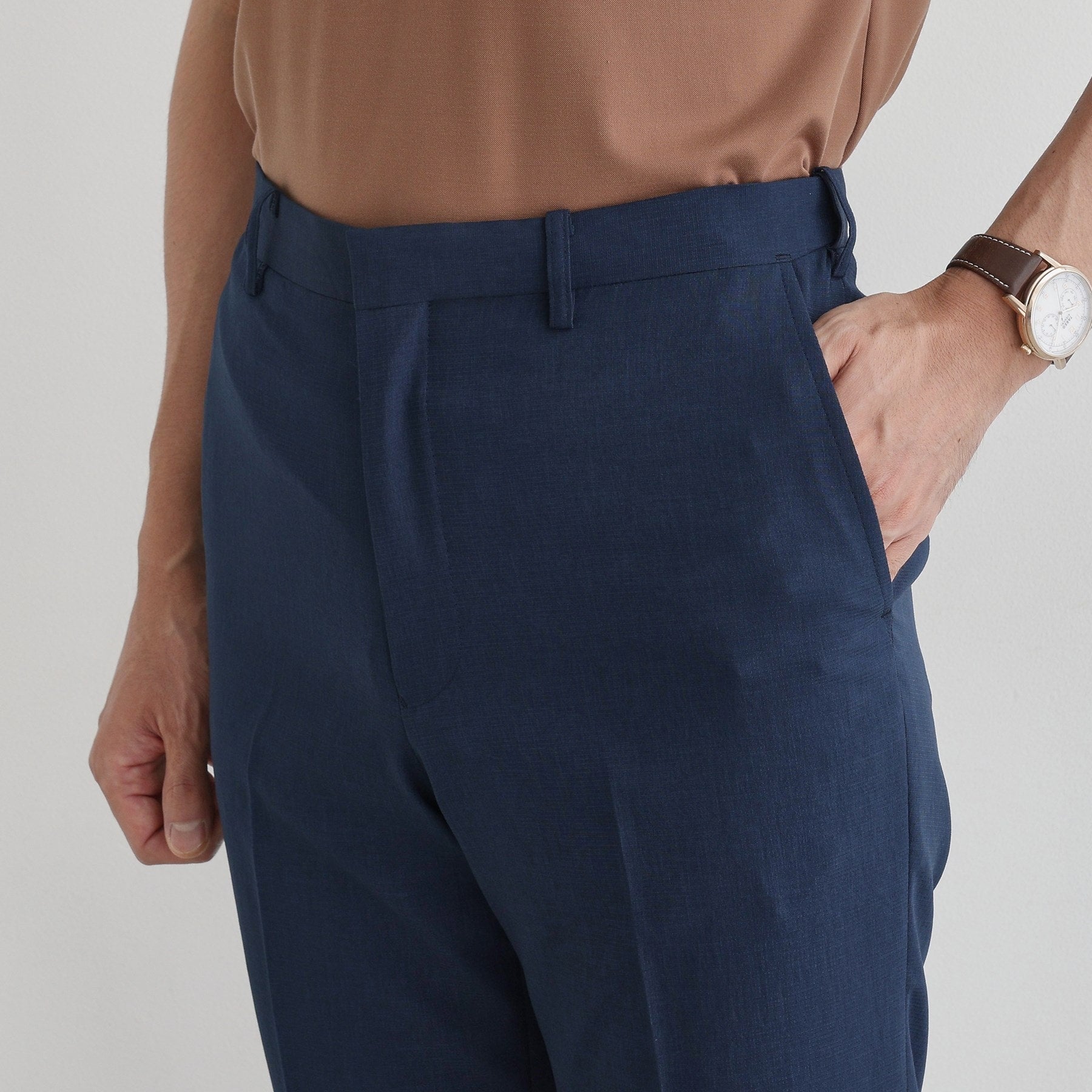 タケオキクチ TAKEO KIKUCHI 【接触冷感】アーバンクール パンツ (ネイビー(094)) ネイビー(094)