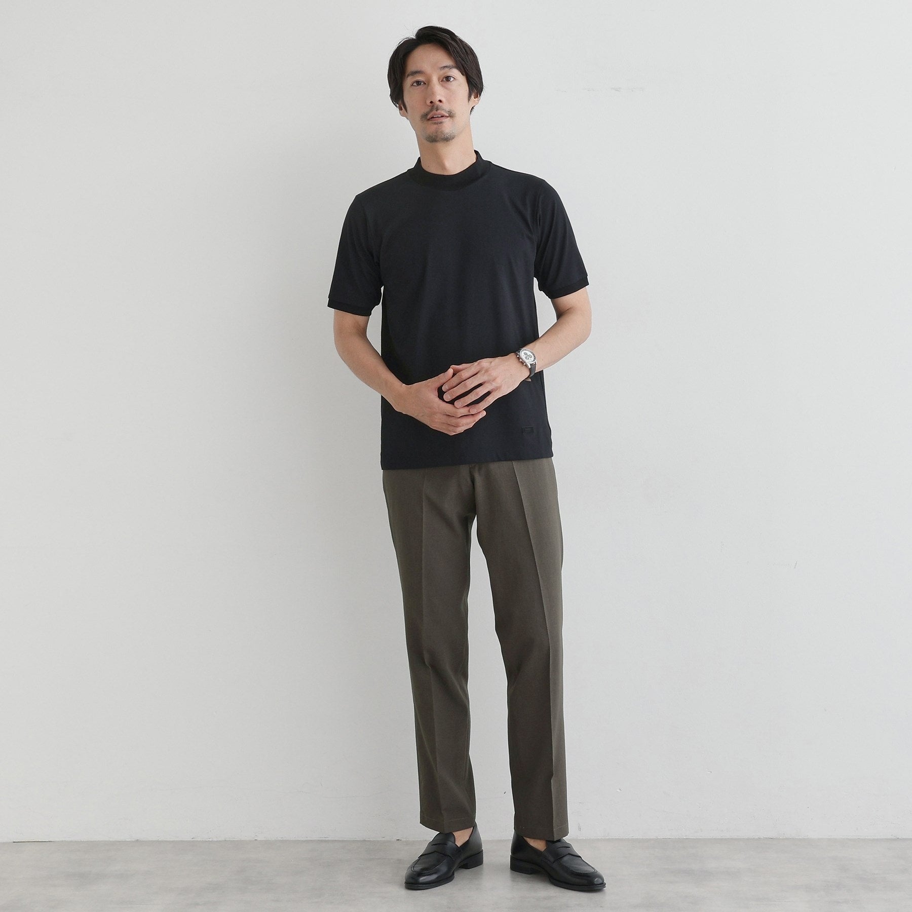 タケオキクチ TAKEO KIKUCHI 【接触冷感】アーバンクール パンツ (ネイビー(094)) ネイビー(094)