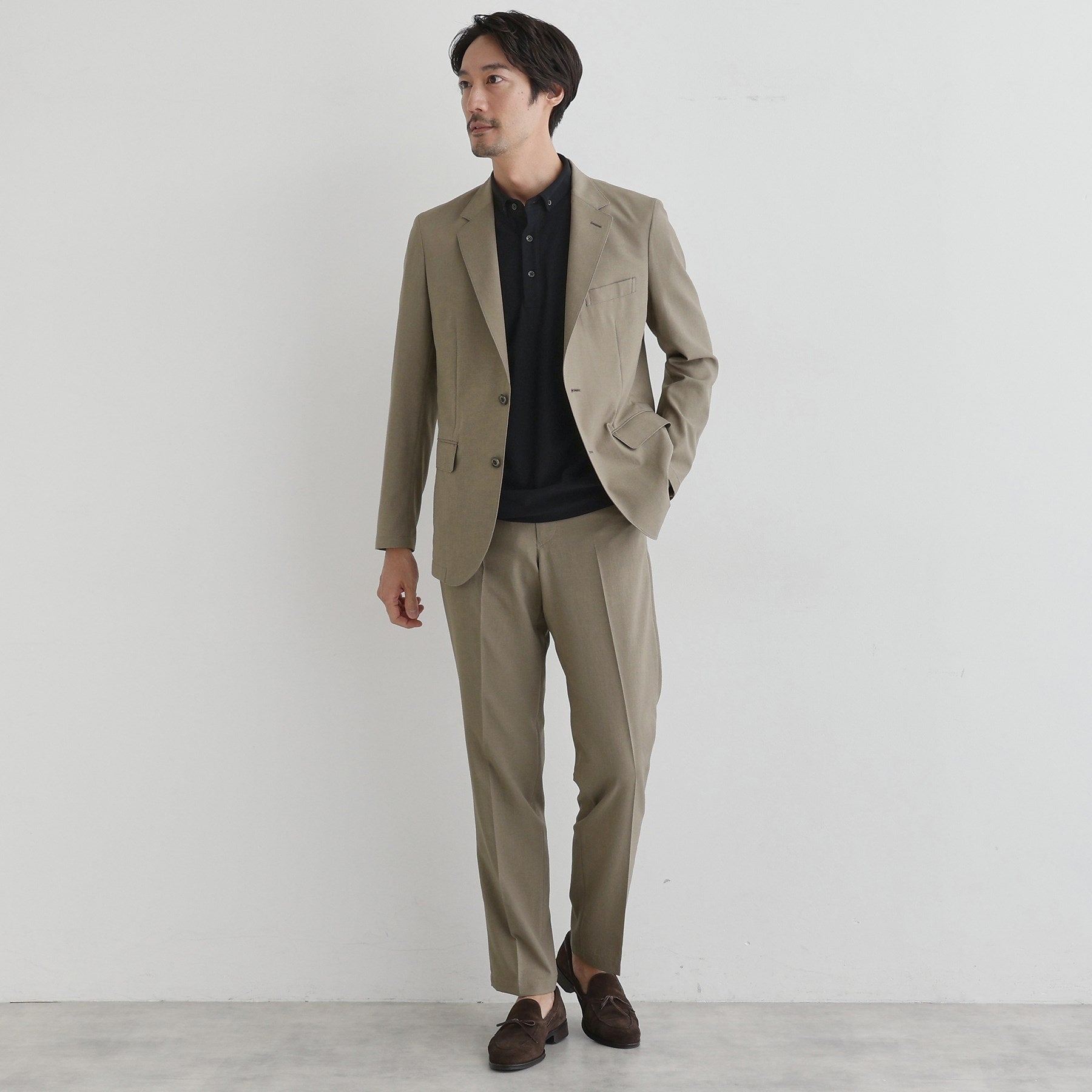 タケオキクチ TAKEO KIKUCHI 【接触冷感】アーバンクール パンツ (ネイビー(094)) ネイビー(094)