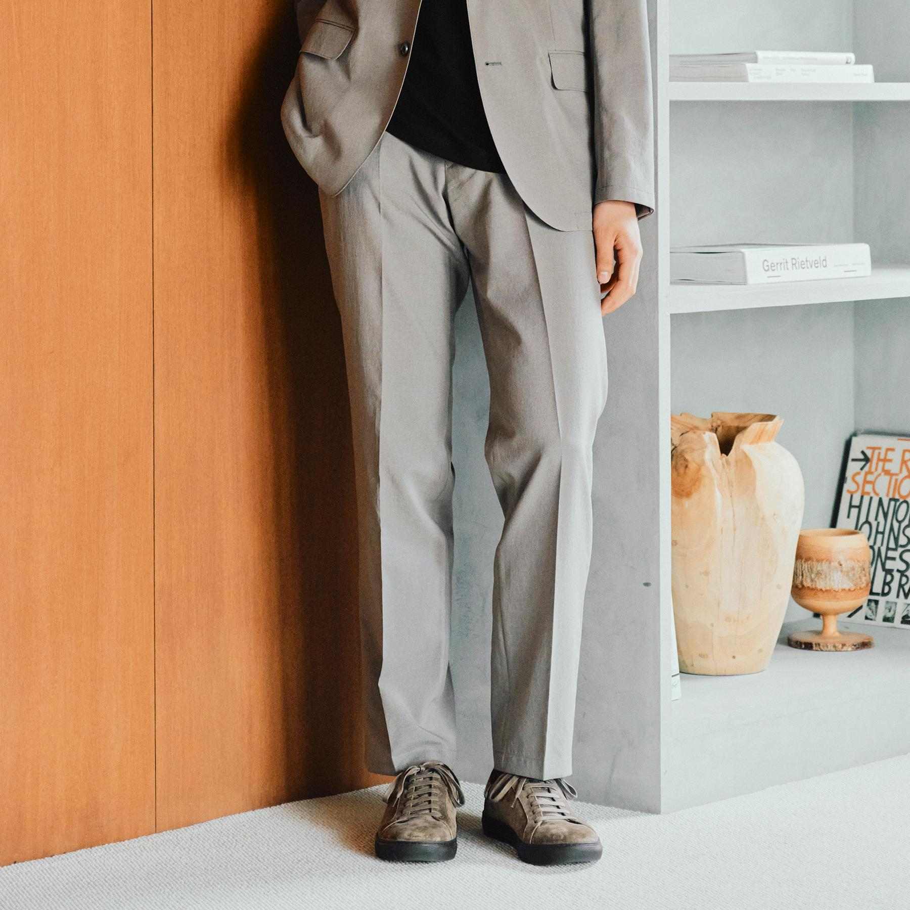 タケオキクチ TAKEO KIKUCHI 【接触冷感】アーバンクール パンツ (ピンクベージュ(053)) ピンクベージュ(053)