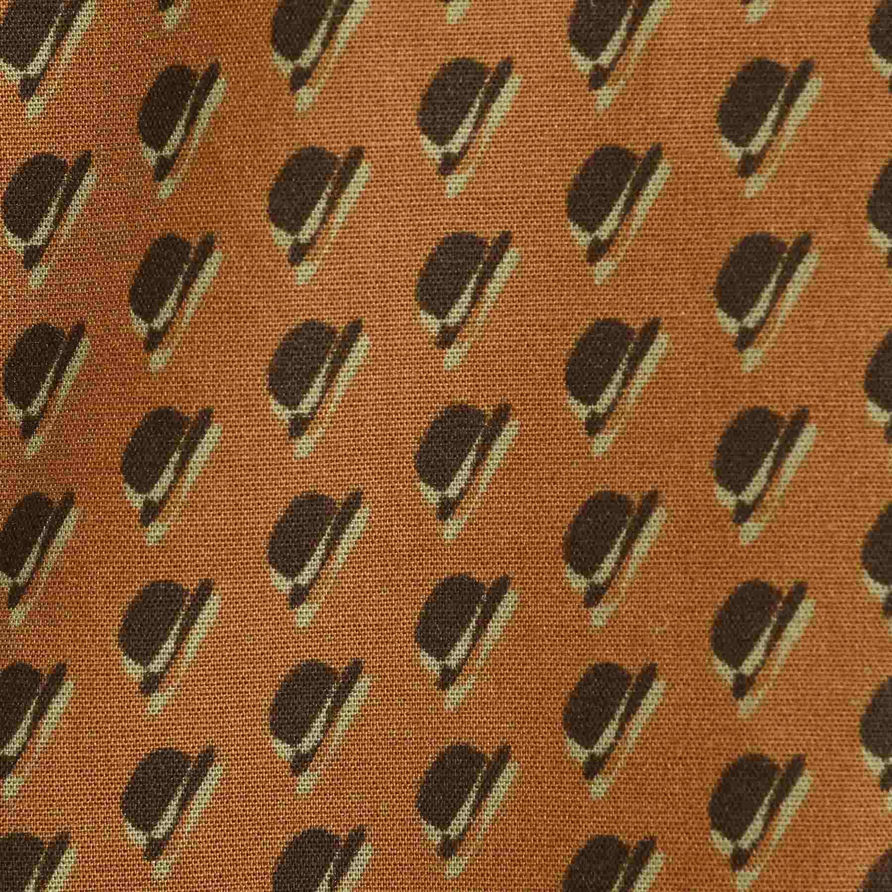 タケオキクチ TAKEO KIKUCHI ボーラーハット柄 長袖シャツ (ブラウン(144)) ブラウン(144)