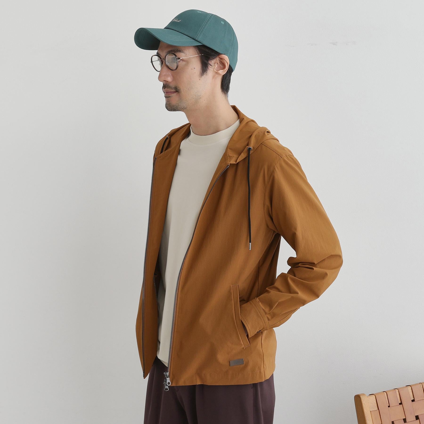 タケオキクチ TAKEO KIKUCHI 【Sサイズ~】360°ストレッチ ジップアップフードブルゾン (ブラック(019)) ブラック(019)