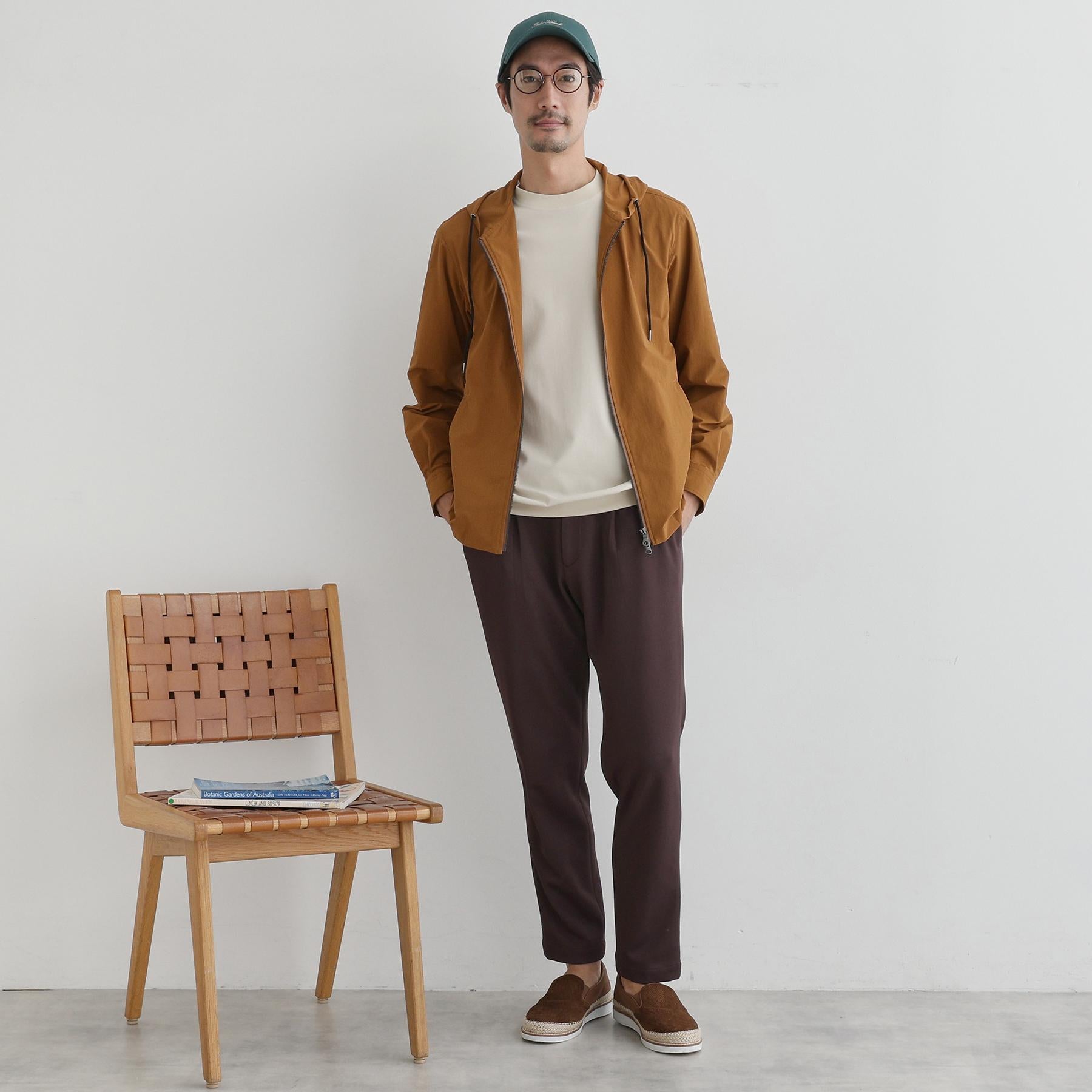 タケオキクチ TAKEO KIKUCHI 【Sサイズ~】360°ストレッチ ジップアップフードブルゾン (ブラック(019)) ブラック(019)