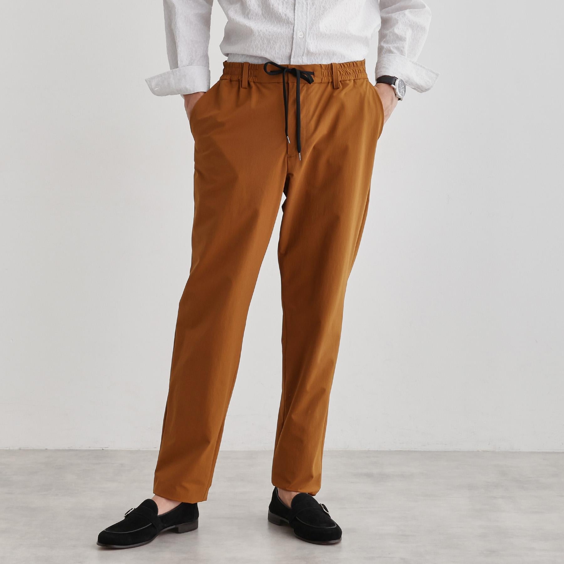 タケオキクチ TAKEO KIKUCHI 360°ストレッチ スリムイージーパンツ (ブラック(019)) ブラック(019)