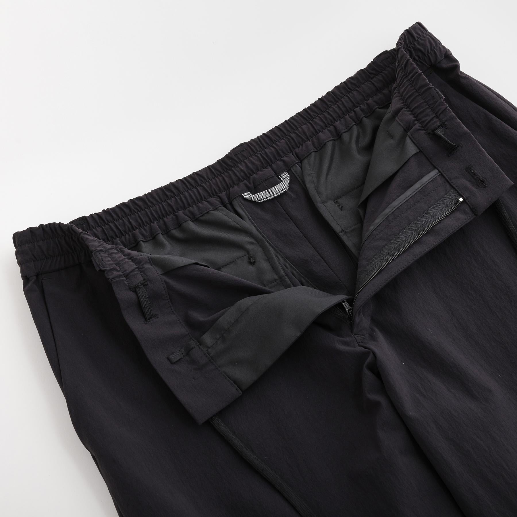 タケオキクチ TAKEO KIKUCHI 360°ストレッチ スリムイージーパンツ (ブラック(019)) ブラック(019)