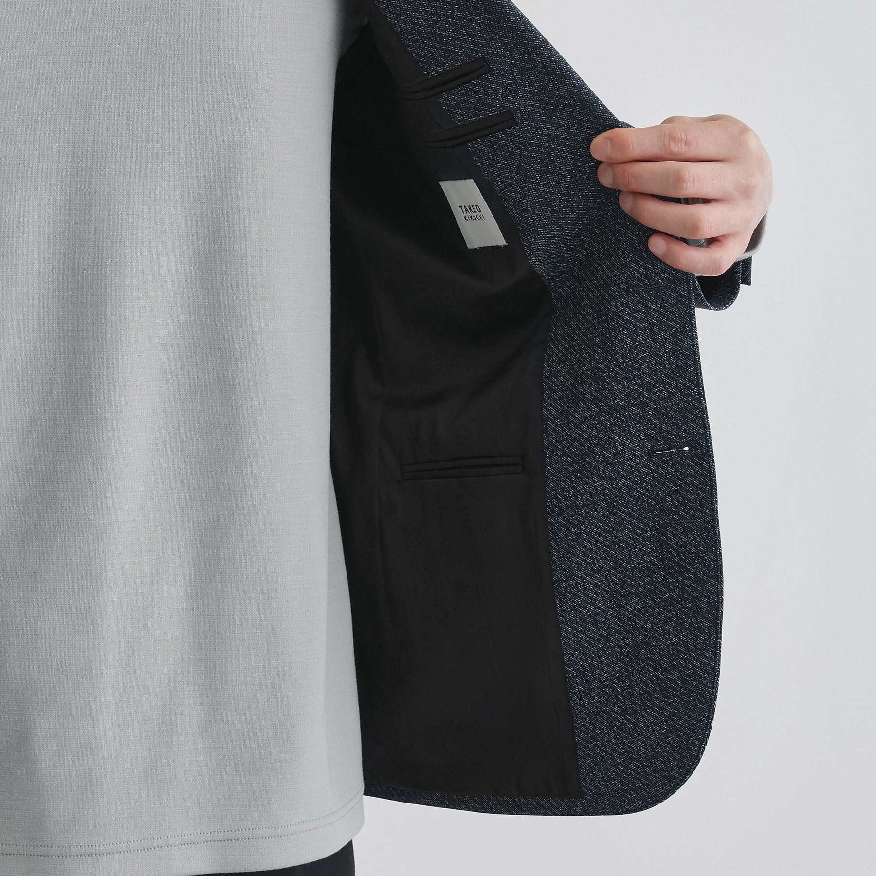 タケオキクチ TAKEO KIKUCHI ユーロジャージ ジャケット (ネイビー(094)) ネイビー(094)