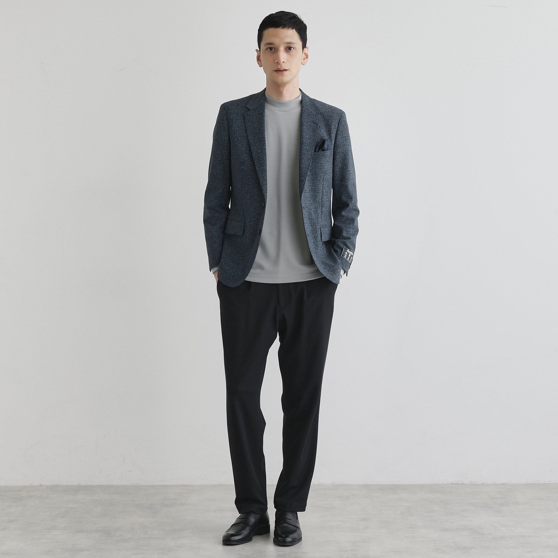 タケオキクチ TAKEO KIKUCHI ユーロジャージ ジャケット (ネイビー(094)) ネイビー(094)