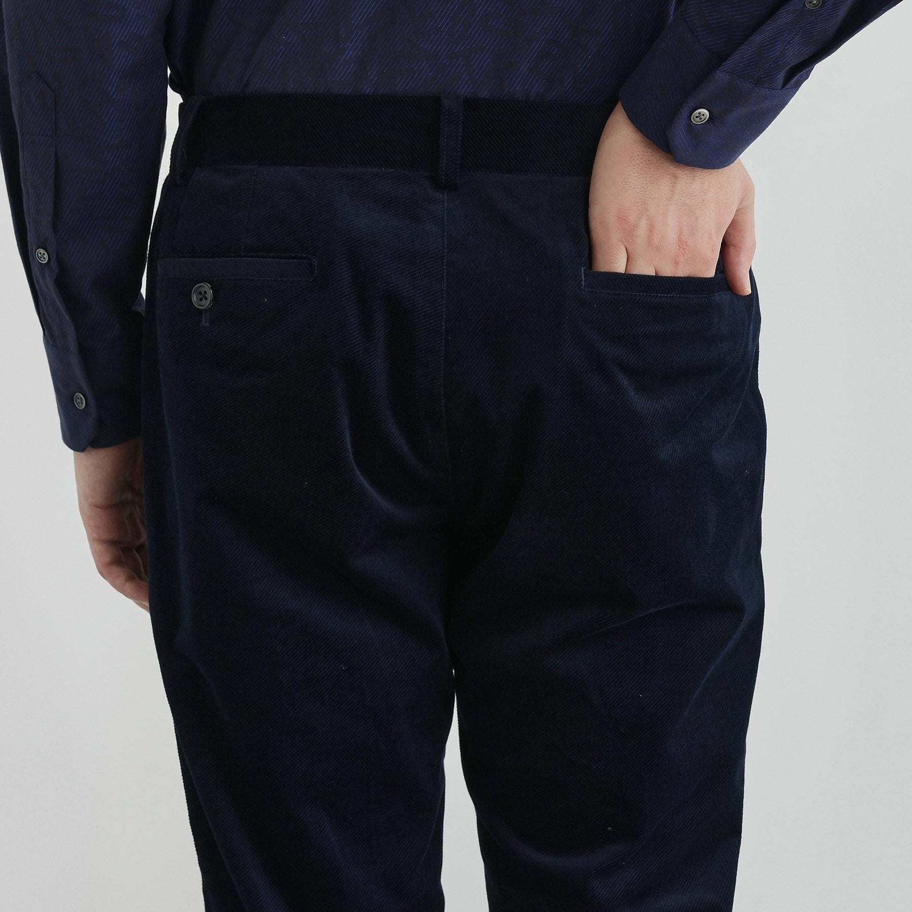 タケオキクチ TAKEO KIKUCHI サイドゴアストレッチコーデュロイパンツ (モカブラウン(042)) モカブラウン(042)