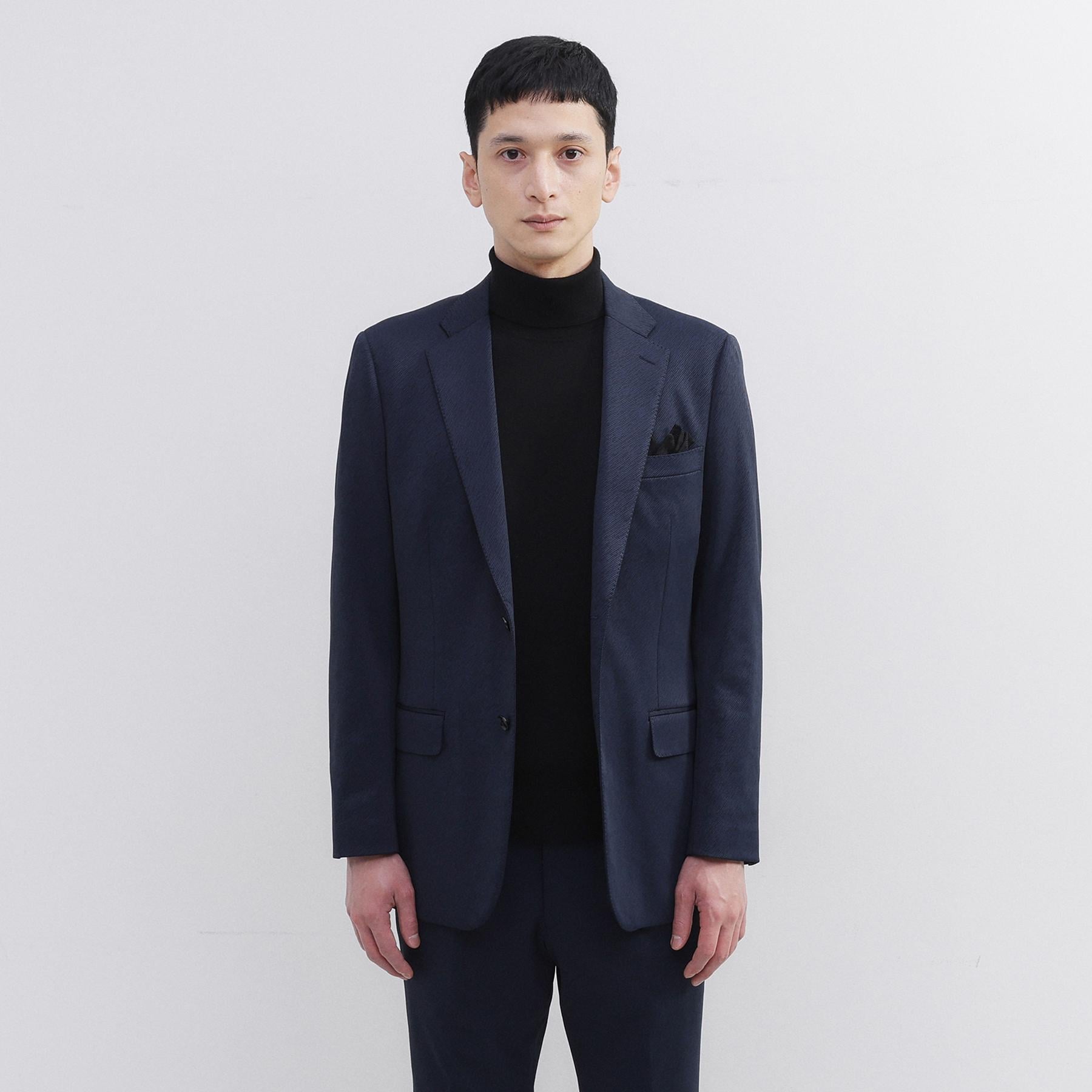 タケオキクチ TAKEO KIKUCHI 楊柳カルゼ ジャケット (ブラック(019)) ブラック(019)