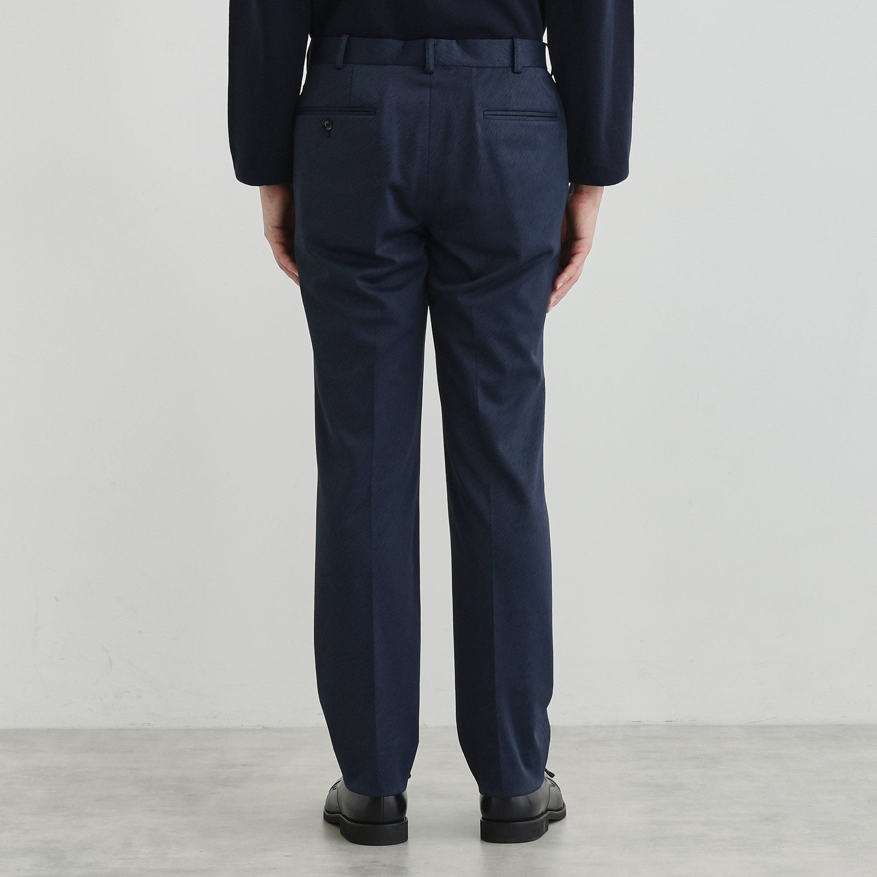 タケオキクチ TAKEO KIKUCHI 楊柳カルゼ パンツ (ネイビー(094)) ネイビー(094)