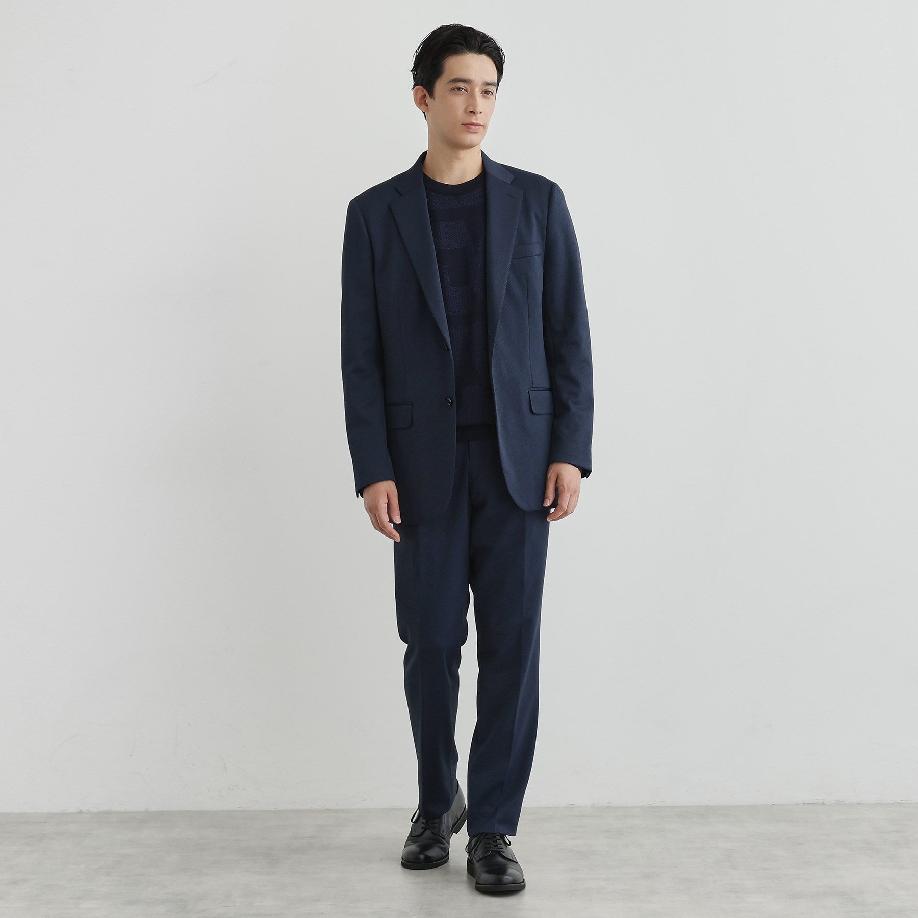 タケオキクチ TAKEO KIKUCHI 楊柳カルゼ パンツ (ネイビー(094)) ネイビー(094)