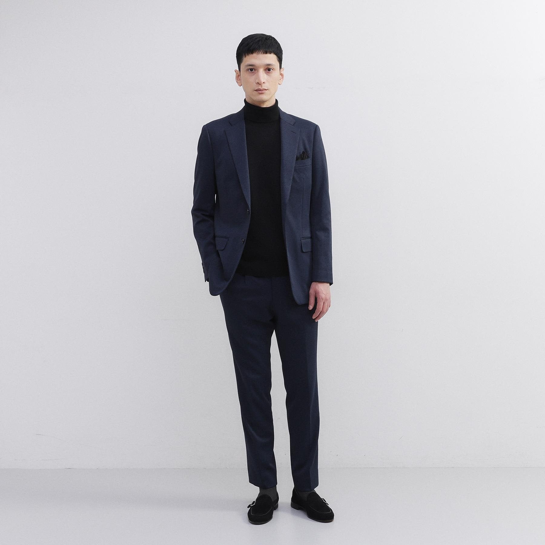 タケオキクチ TAKEO KIKUCHI 楊柳カルゼ パンツ (ネイビー(094)) ネイビー(094)