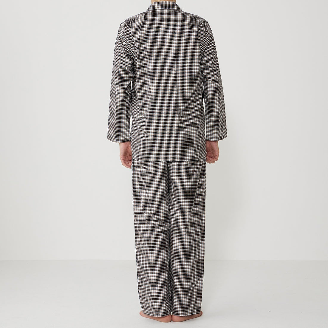 タケオキクチ TAKEO KIKUCHI 長袖テーラードパジャマ (コン) コン