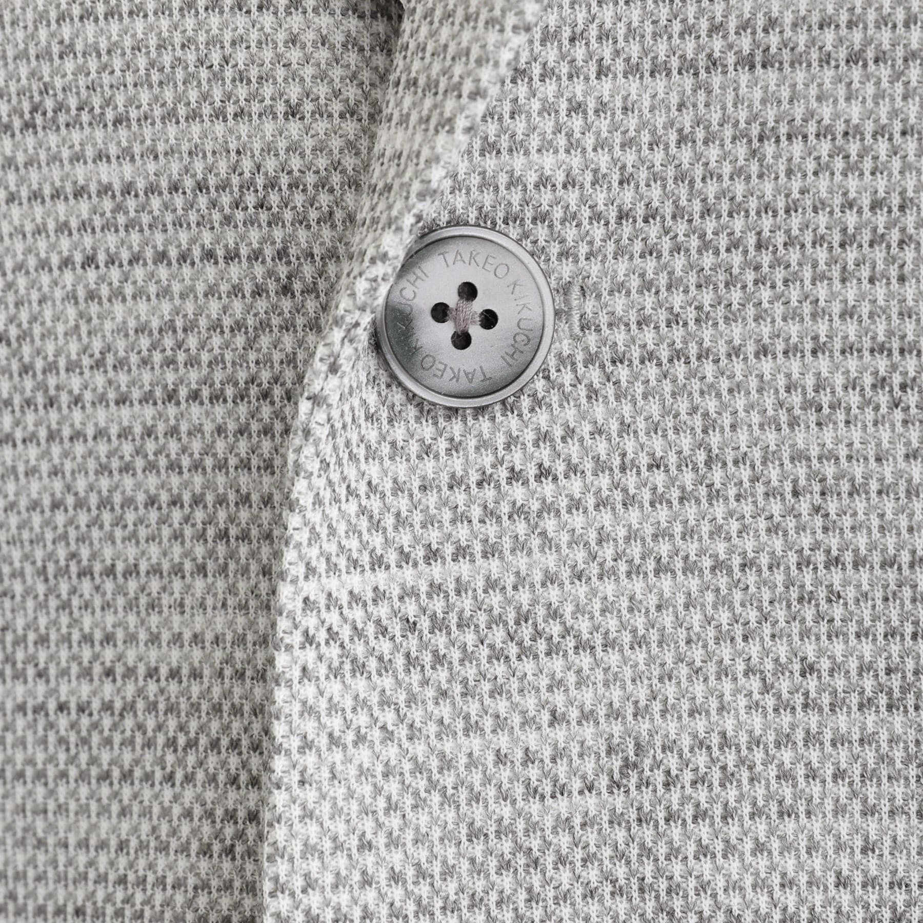 タケオキクチ TAKEO KIKUCHI 【Sサイズ~】【尾州織】ショールカラー カーディガン (ライトグレー(011)) ライトグレー(011)