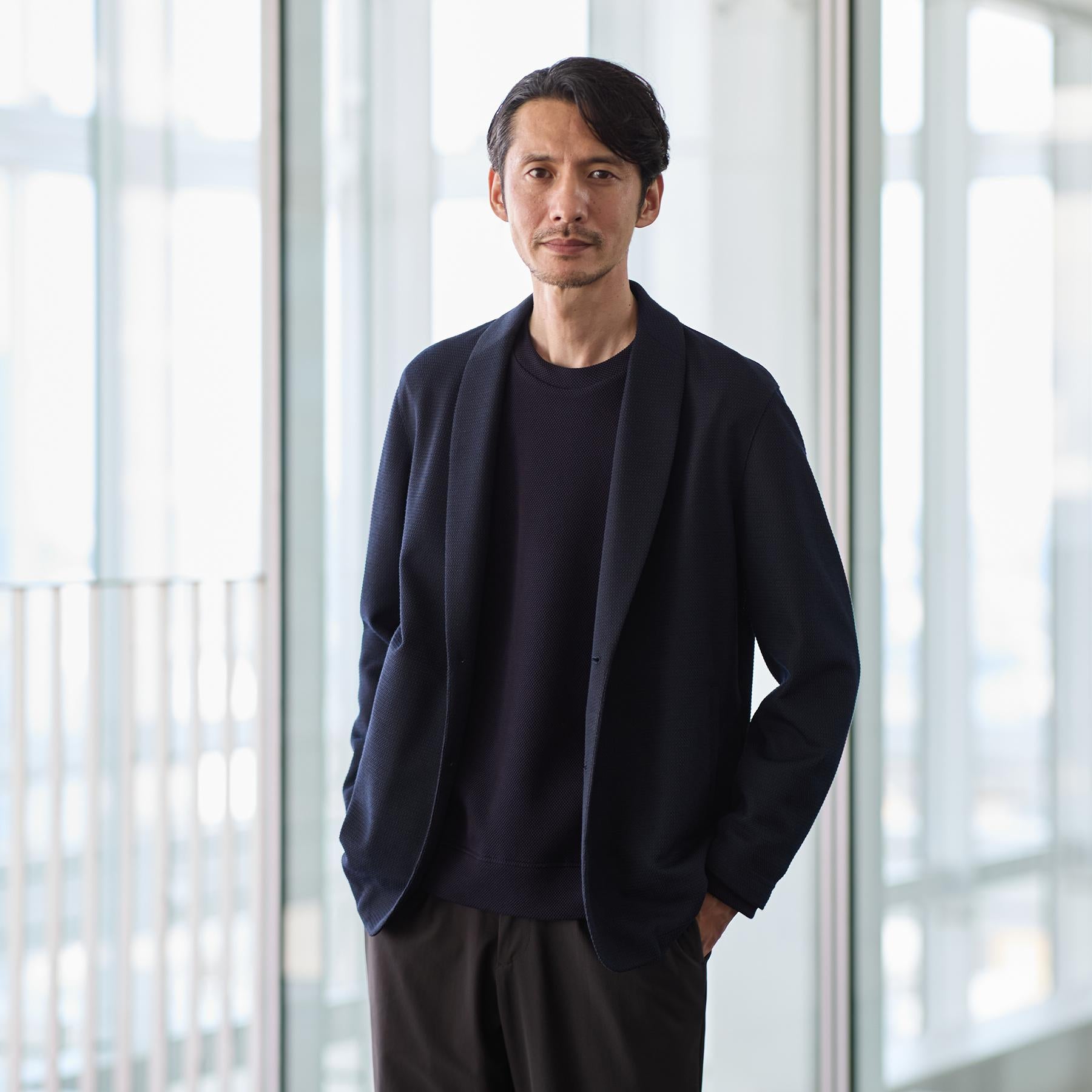 タケオキクチ TAKEO KIKUCHI 【Sサイズ~】【尾州織】ショールカラー カーディガン (ライトグレー(011)) ライトグレー(011)