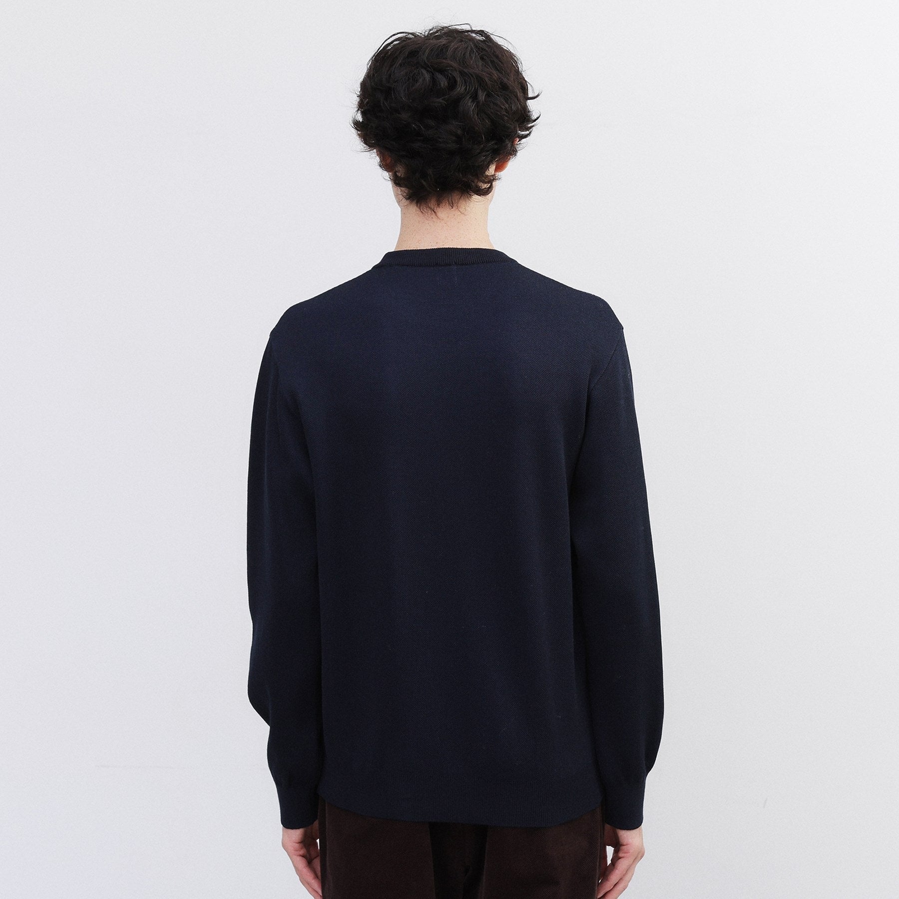 タケオキクチ TAKEO KIKUCHI ダブル ジャカード ニット (モカブラウン(242)) モカブラウン(242)