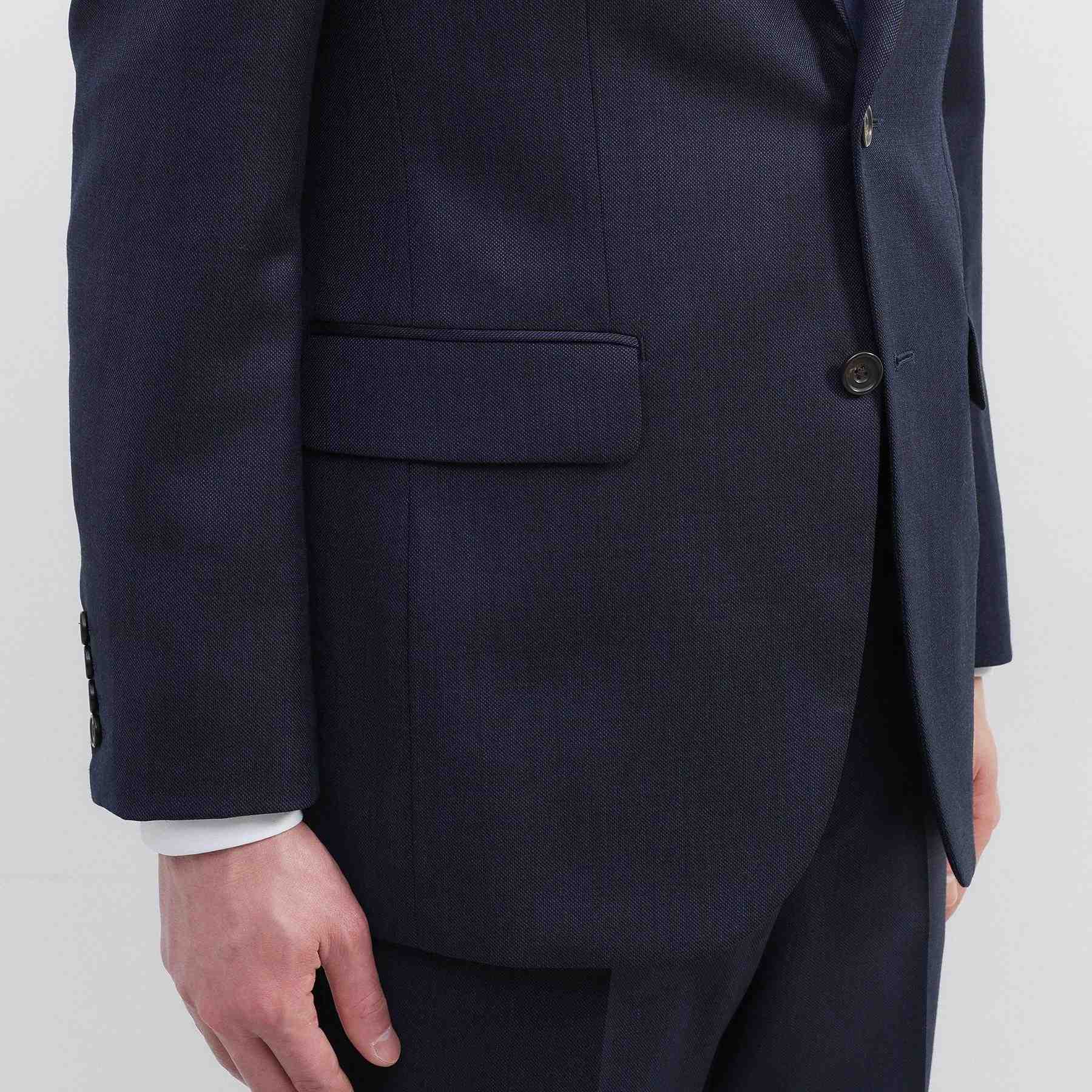 タケオキクチ TAKEO KIKUCHI シャイニーシャークピンヘッド スーツ/3ピース対応可 (ブラウン(043)) ブラウン(043)