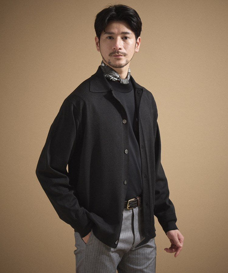 タケオキクチ TAKEO KIKUCHI ポロカーディガン (ネイビー(094)) ネイビー(094)