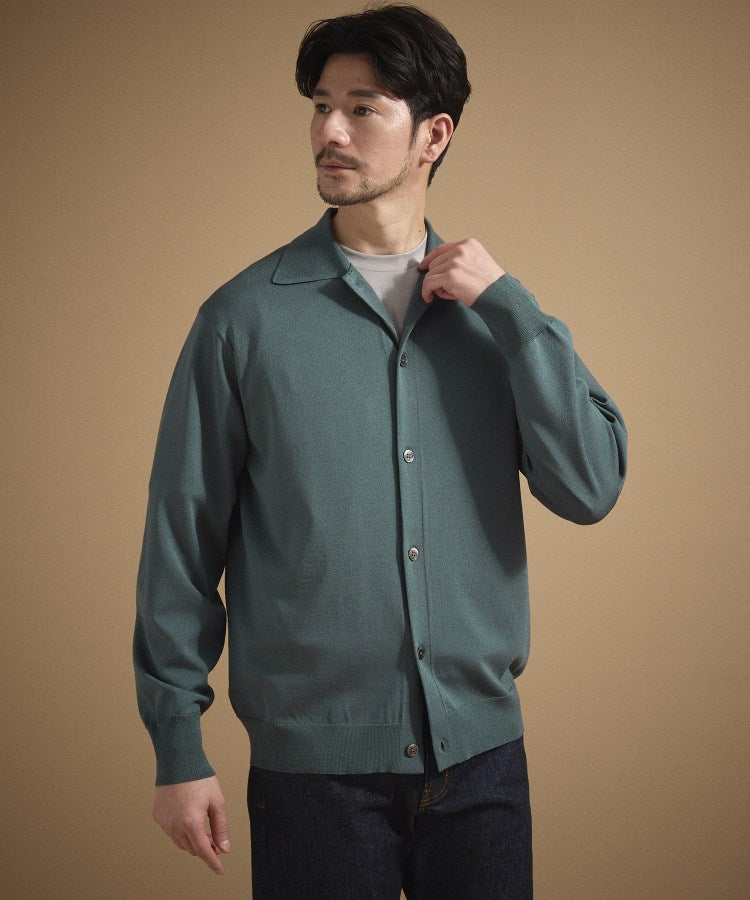 タケオキクチ TAKEO KIKUCHI ポロカーディガン (ネイビー(094)) ネイビー(094)