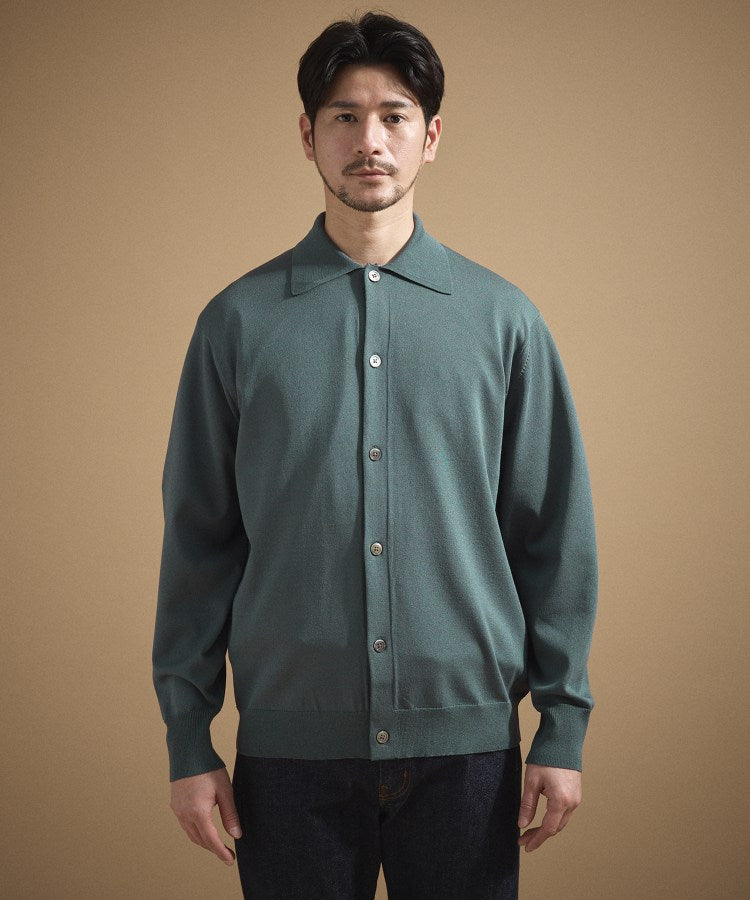 タケオキクチ TAKEO KIKUCHI ポロカーディガン (ネイビー(094)) ネイビー(094)