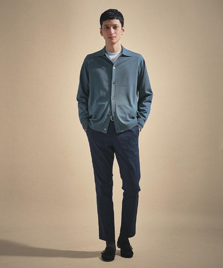 タケオキクチ TAKEO KIKUCHI ポロカーディガン (ネイビー(094)) ネイビー(094)