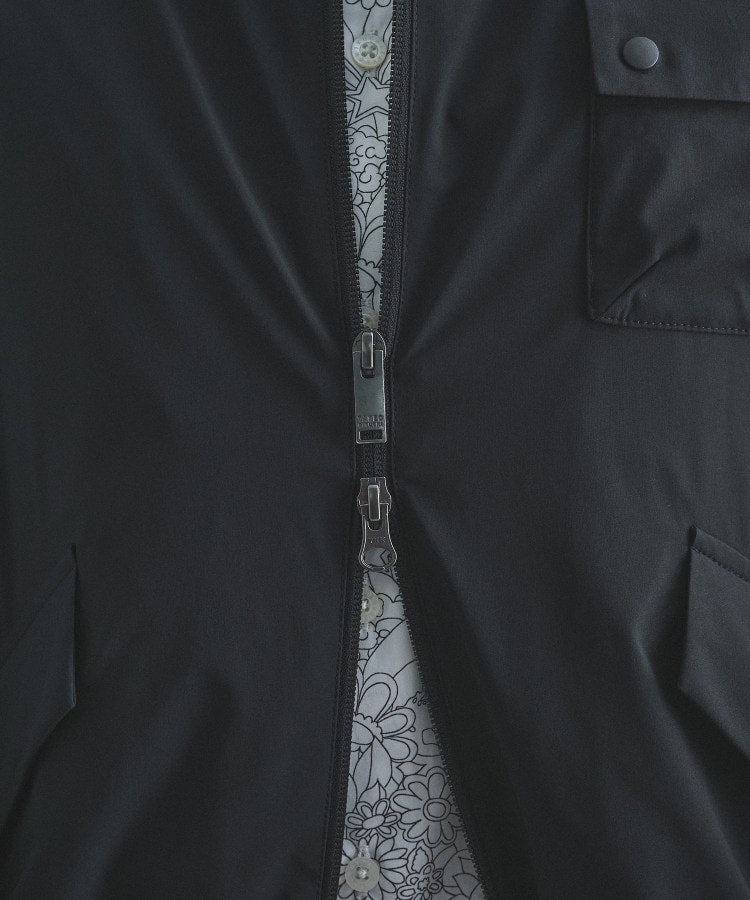 タケオキクチ TAKEO KIKUCHI ◆【BOWLER HAT LABEL】撥水 MAー1ブルゾン (ブラック(019)) ブラック(019)