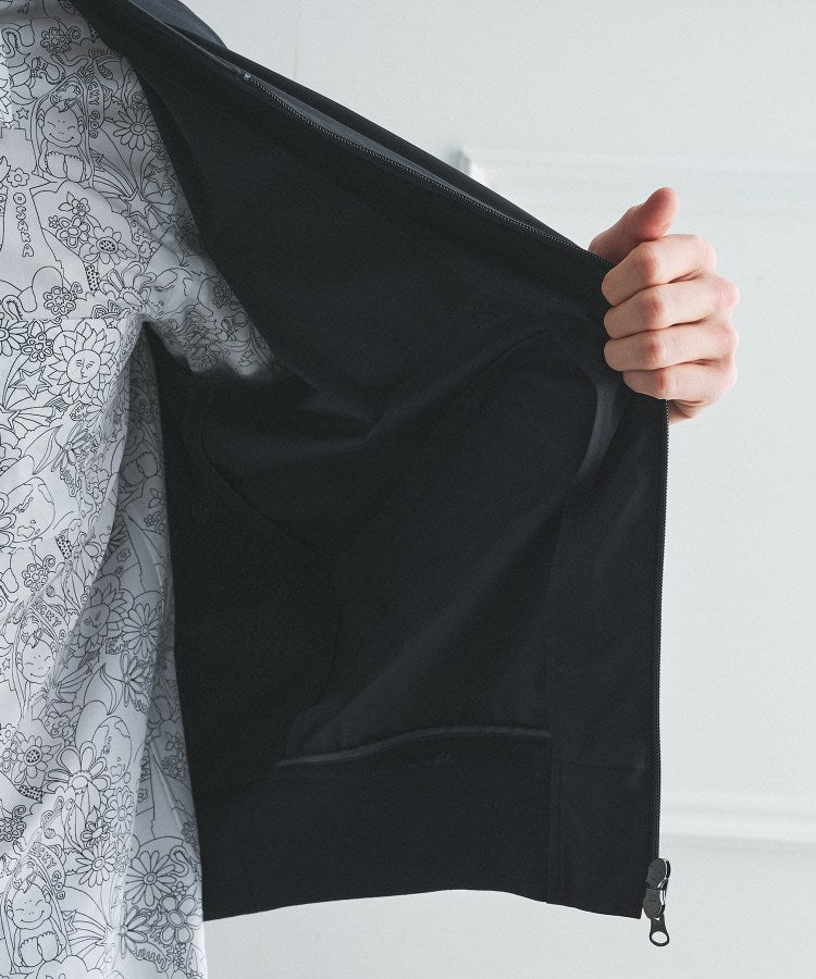 タケオキクチ TAKEO KIKUCHI ◆【BOWLER HAT LABEL】撥水 MAー1ブルゾン (ブラック(019)) ブラック(019)