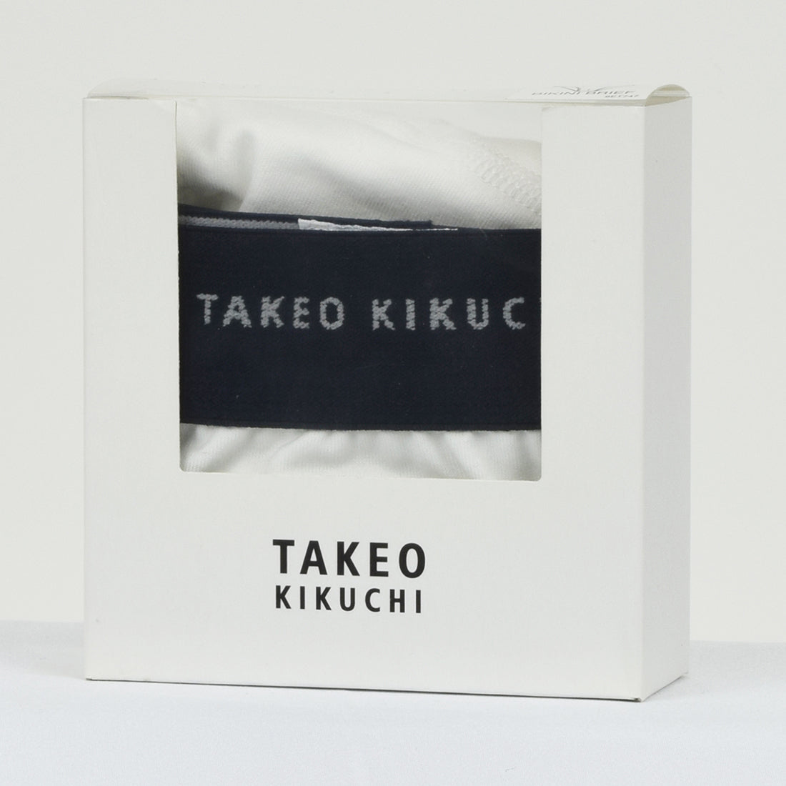 タケオキクチ TAKEO KIKUCHI 無地前閉じビキニ【返品不可商品】 (ホワイト) ホワイト
