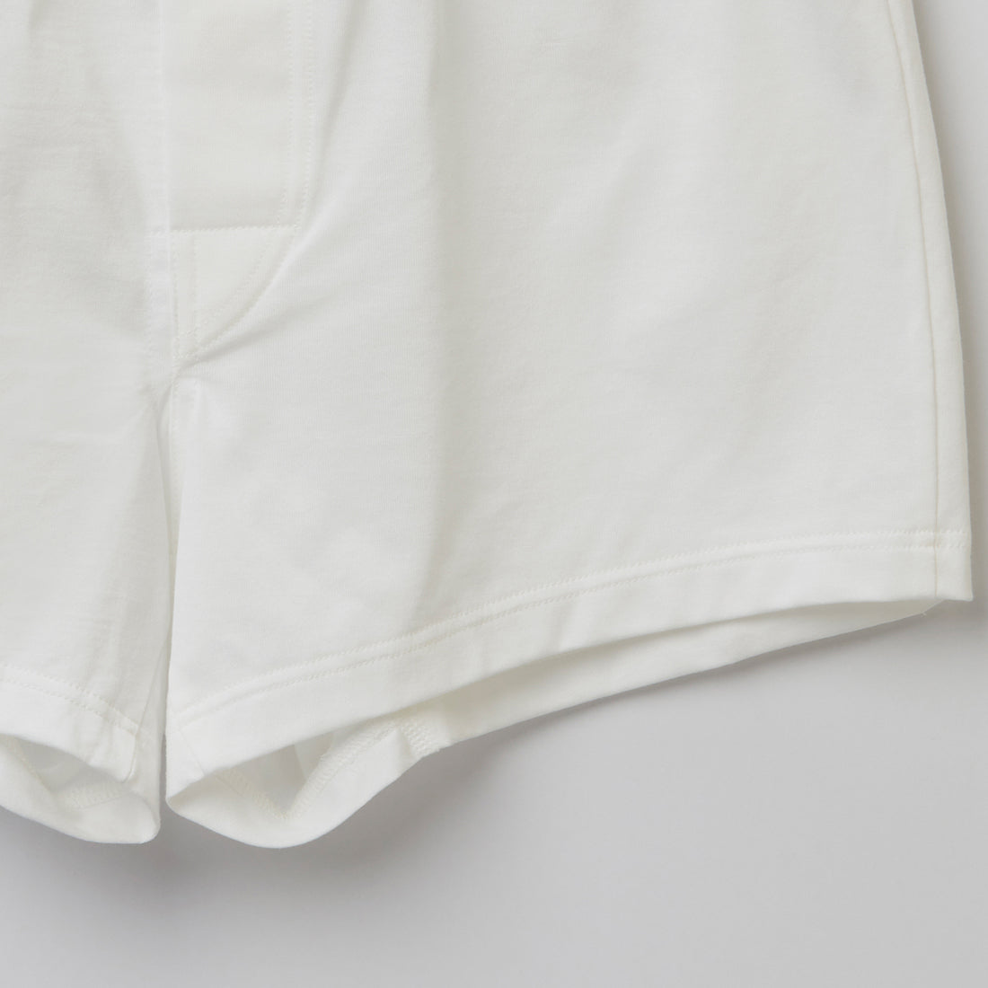 タケオキクチ TAKEO KIKUCHI 無地ニットトランクス【返品不可商品】 (ホワイト) ホワイト