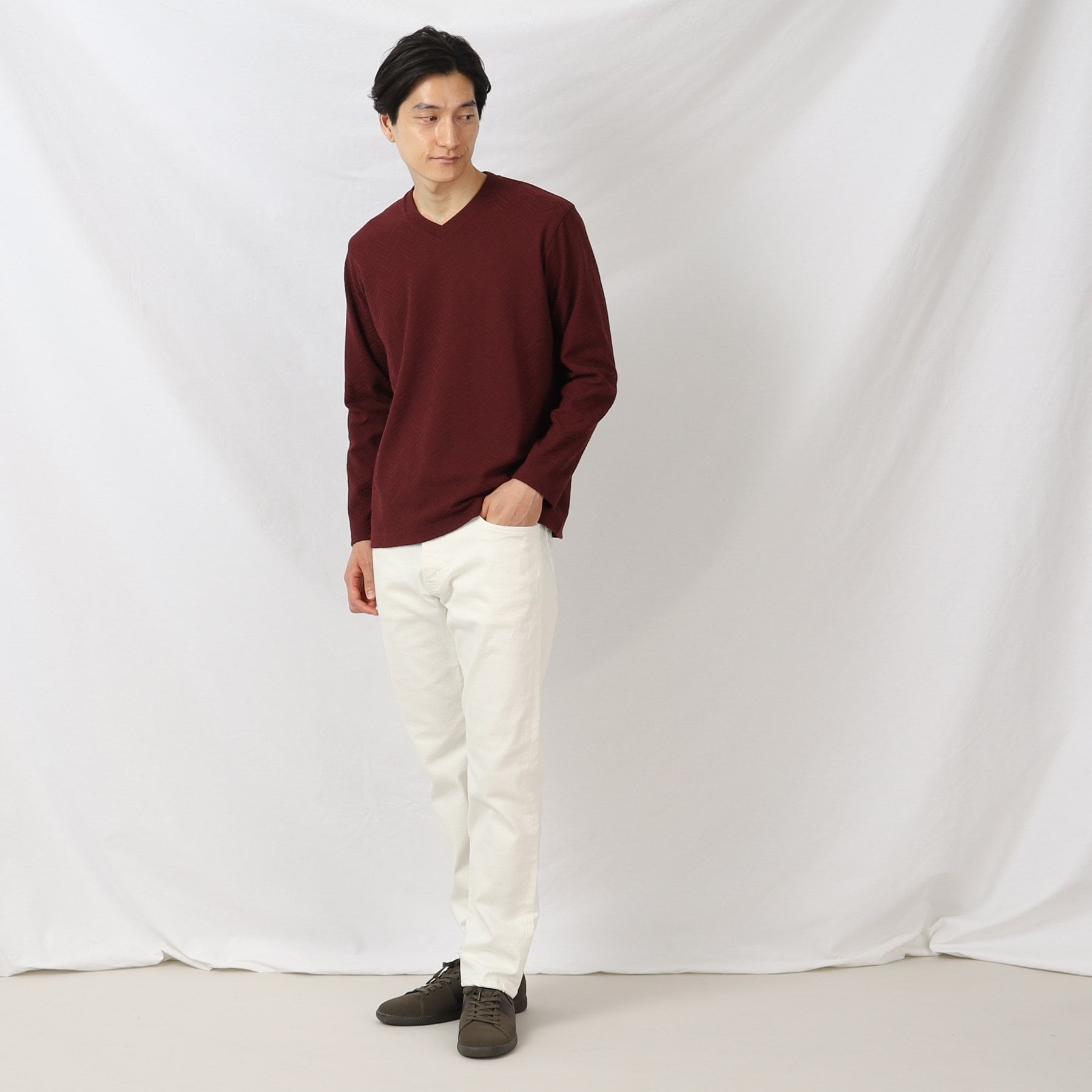 タケオキクチ TAKEO KIKUCHI 【Sサイズ?】ストレッチ デニム パンツ