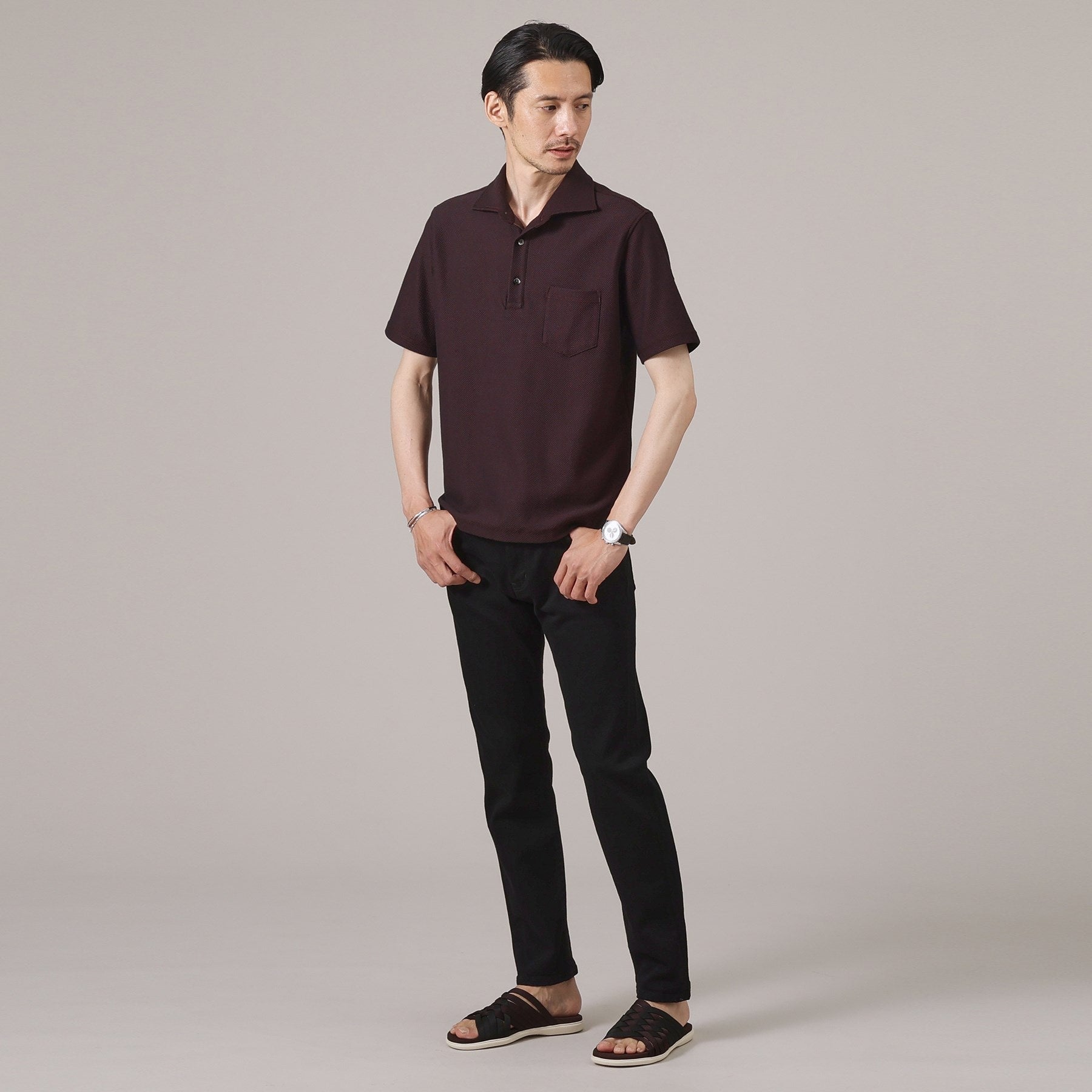 タケオキクチ TAKEO KIKUCHI 【Sサイズ?】ストレッチ デニム パンツ