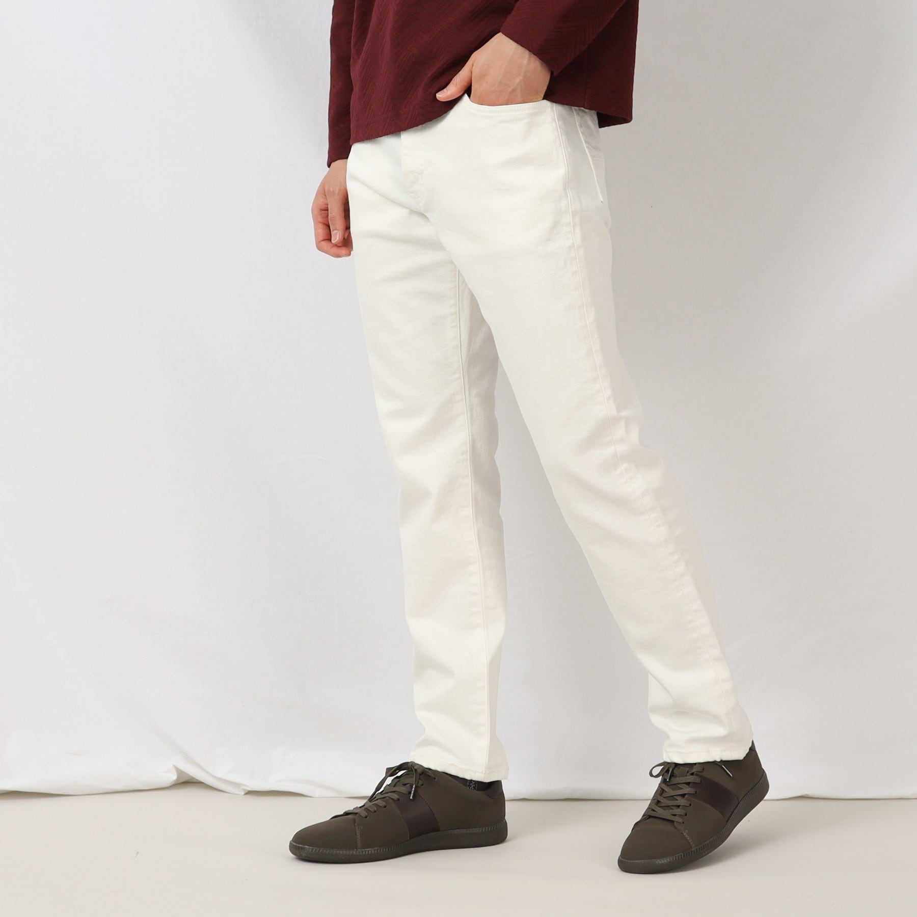 タケオキクチ TAKEO KIKUCHI 【Sサイズ?】ストレッチ デニム パンツ