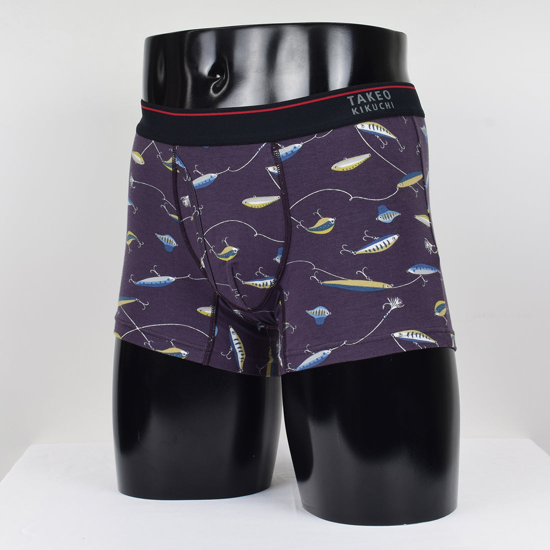 タケオキクチ TAKEO KIKUCHI 前開ボクサーブリーフ 【返品不可商品】 (パープル) パープル