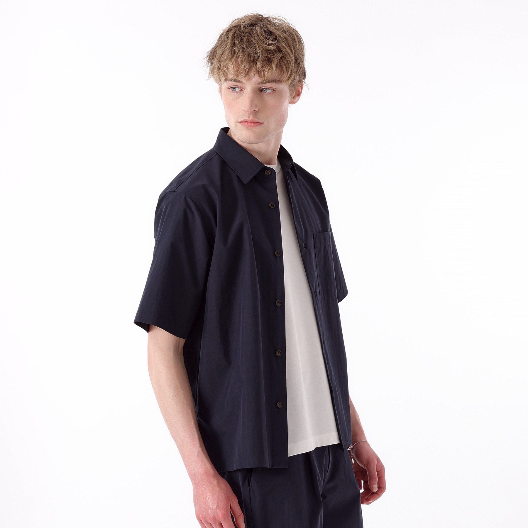 タケオキクチ TAKEO KIKUCHI 【THE FLAGSHIP】ウェザークロス シャツ (ライトベージュ(051)) ライトベージュ(051)